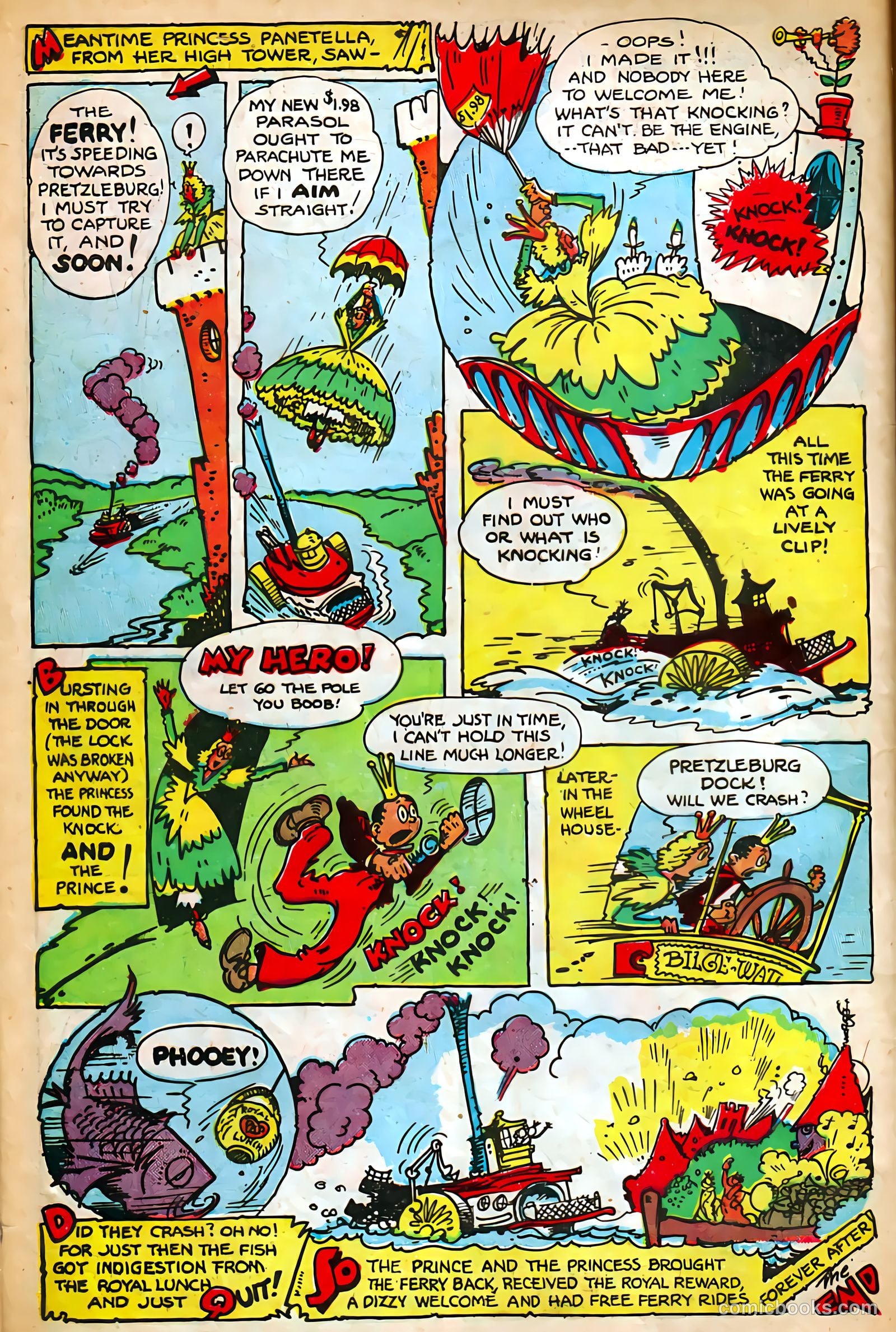 Jingle Jangle Comics #14 (1945) — page 48 of 52