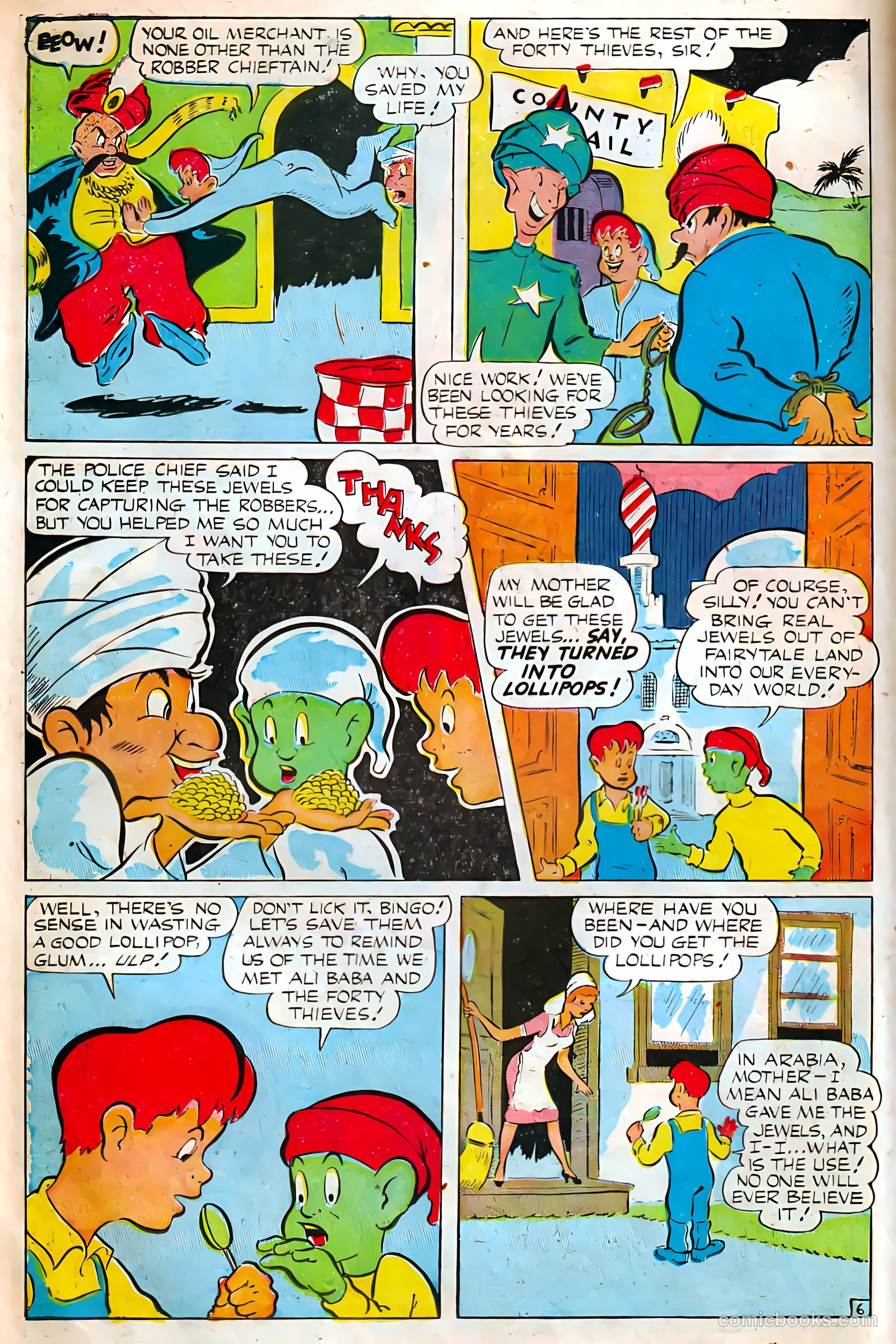 Jingle Jangle Comics #15 (1945) — page 16 of 53