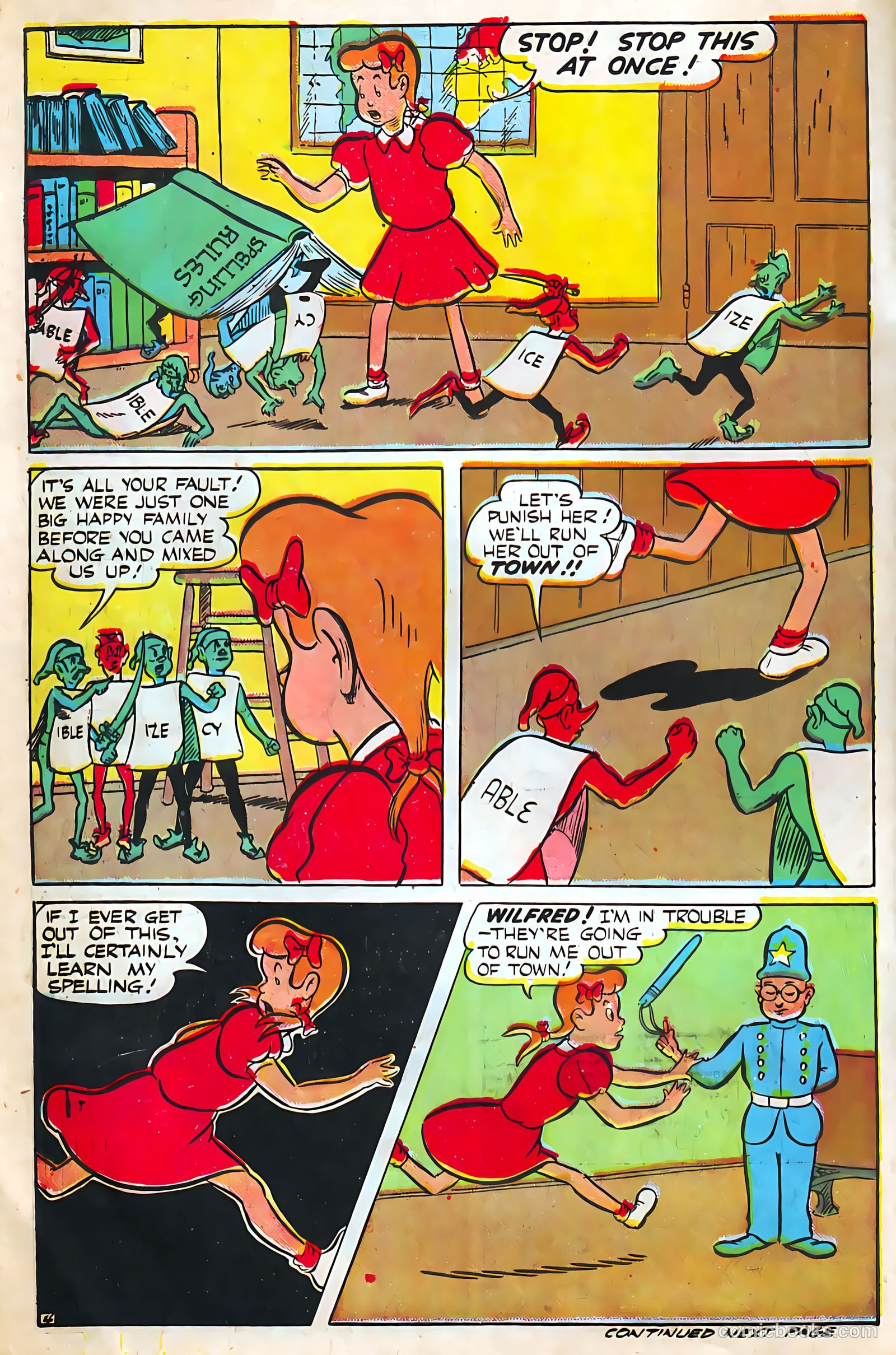 Jingle Jangle Comics #15 (1945) — page 30 of 53