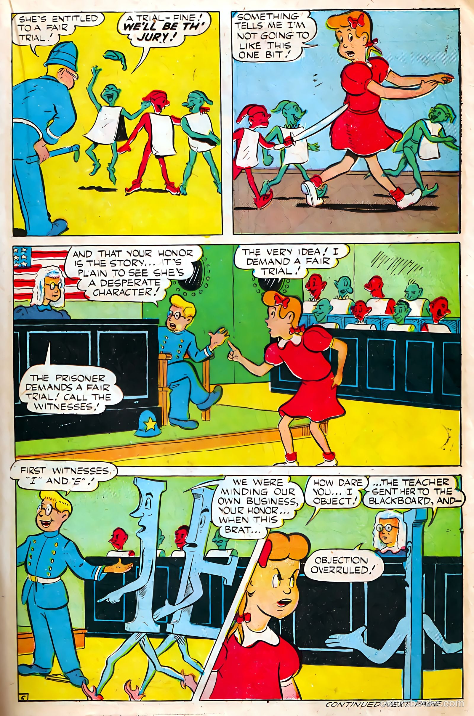 Jingle Jangle Comics #15 (1945) — page 31 of 53