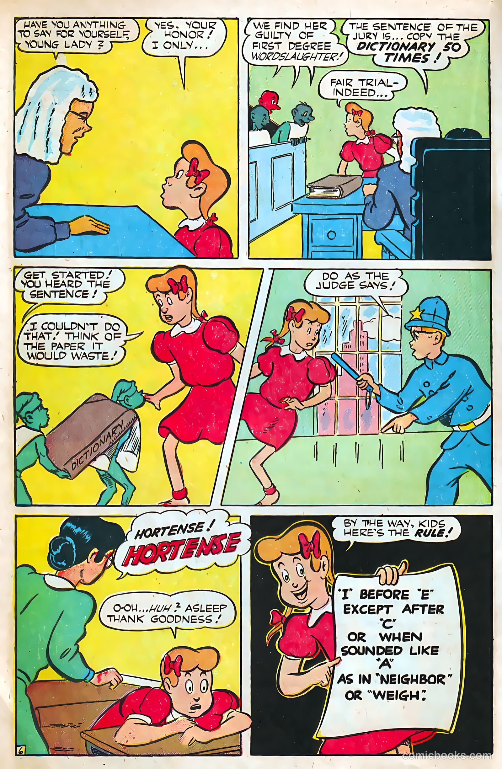 Jingle Jangle Comics #15 (1945) — page 32 of 53