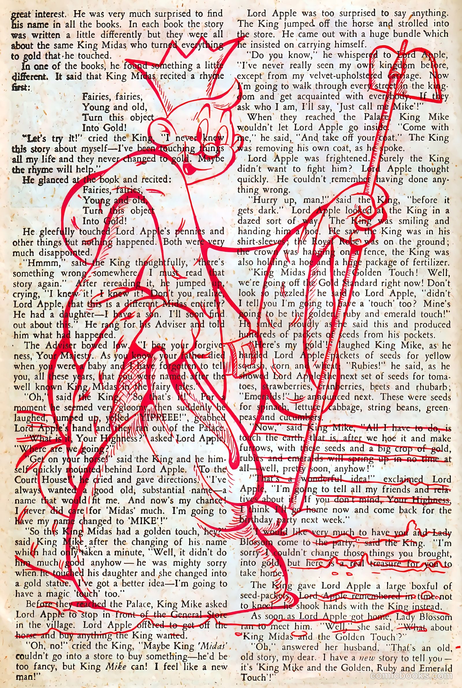 Jingle Jangle Comics #15 (1945) — page 34 of 53