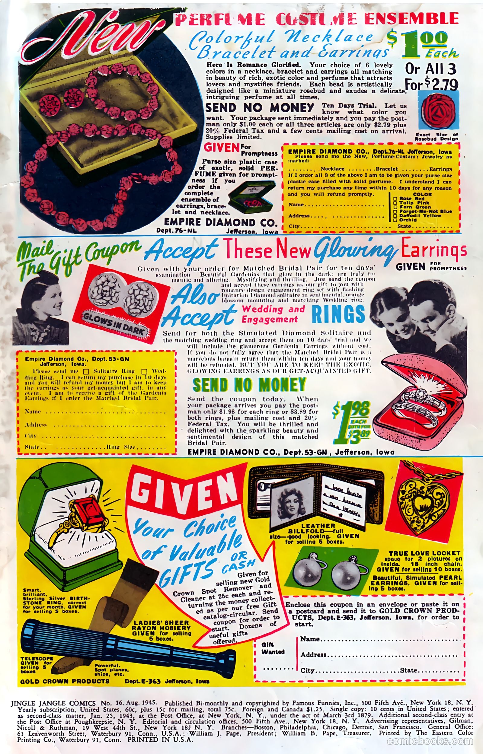 Jingle Jangle Comics #16 (1945) — page 2 of 52