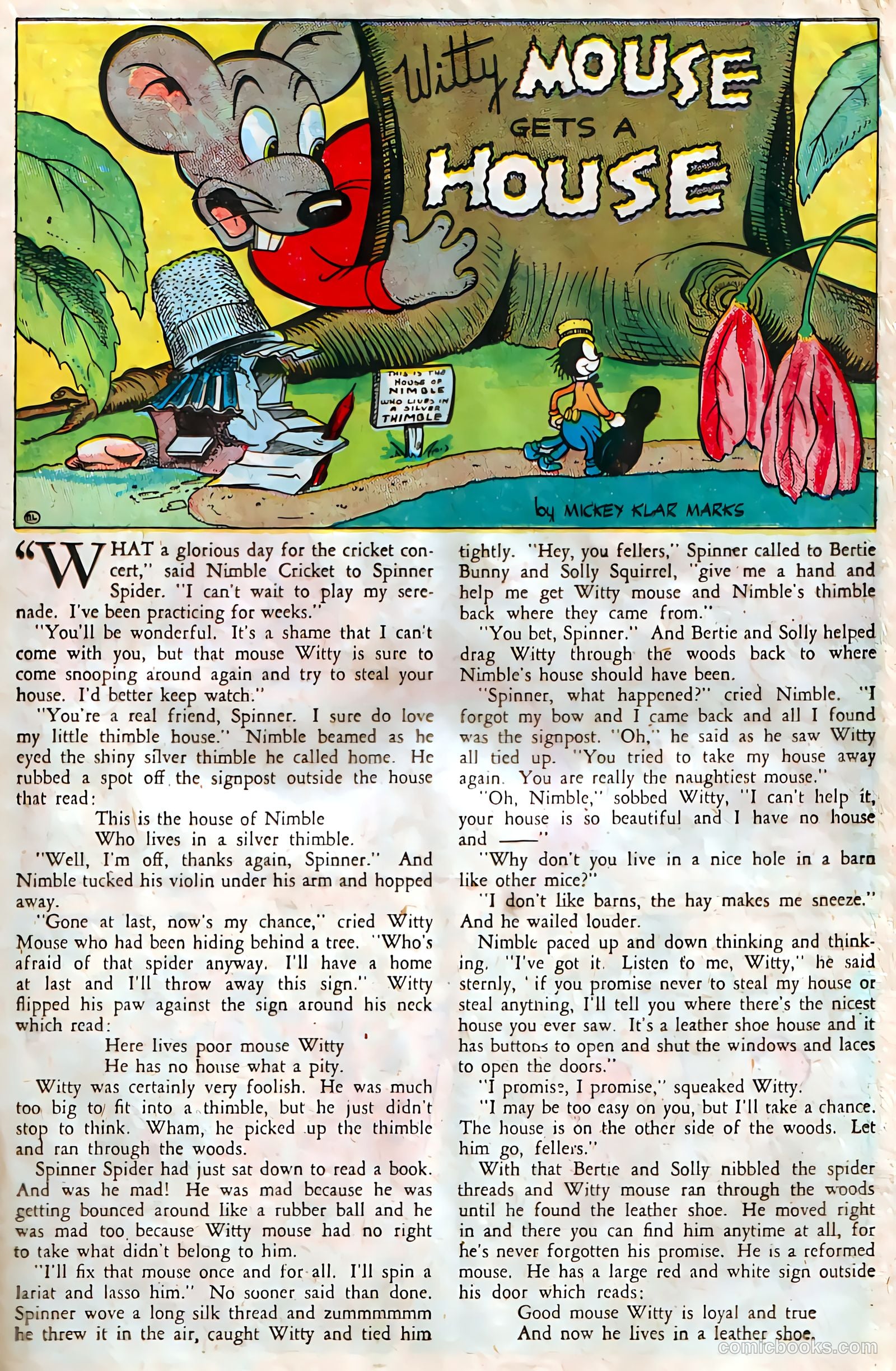 Jingle Jangle Comics #16 (1945) — page 19 of 52