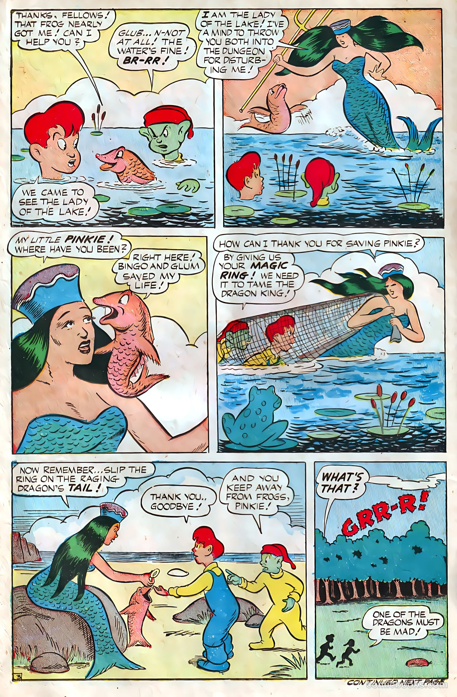 Jingle Jangle Comics #16 (1945) — page 22 of 52