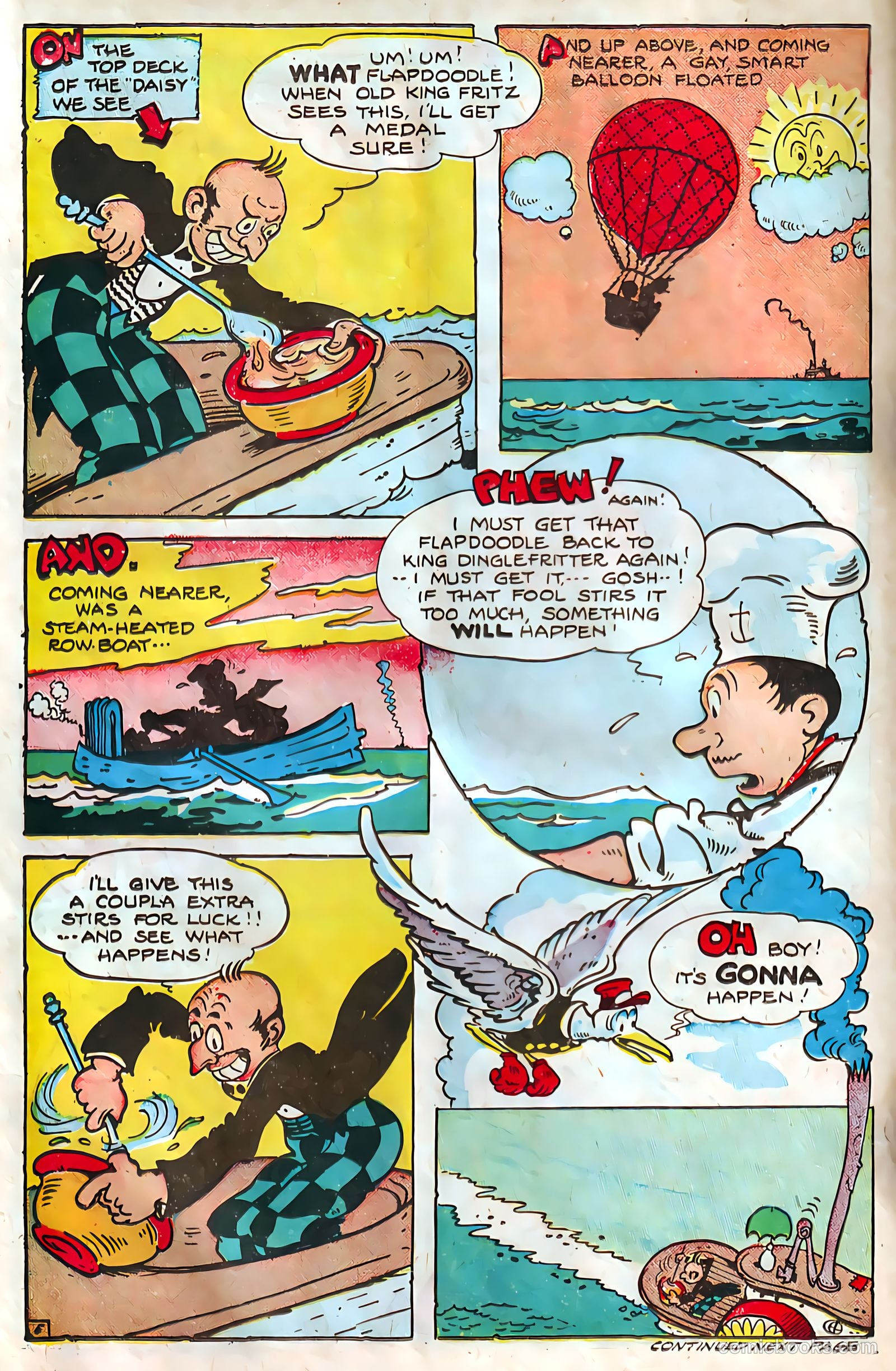 Jingle Jangle Comics #16 (1945) — page 34 of 52
