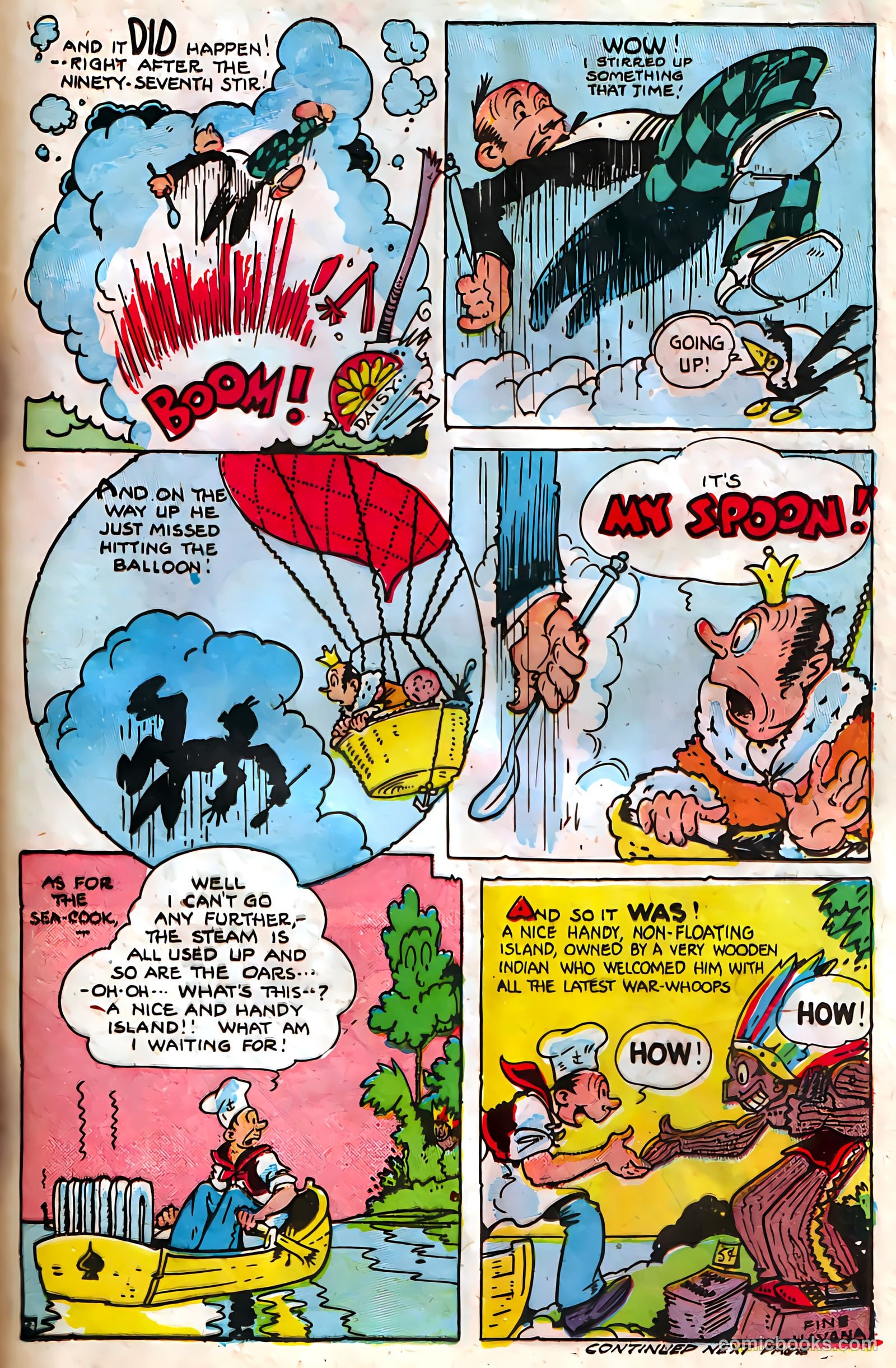 Jingle Jangle Comics #16 (1945) — page 35 of 52