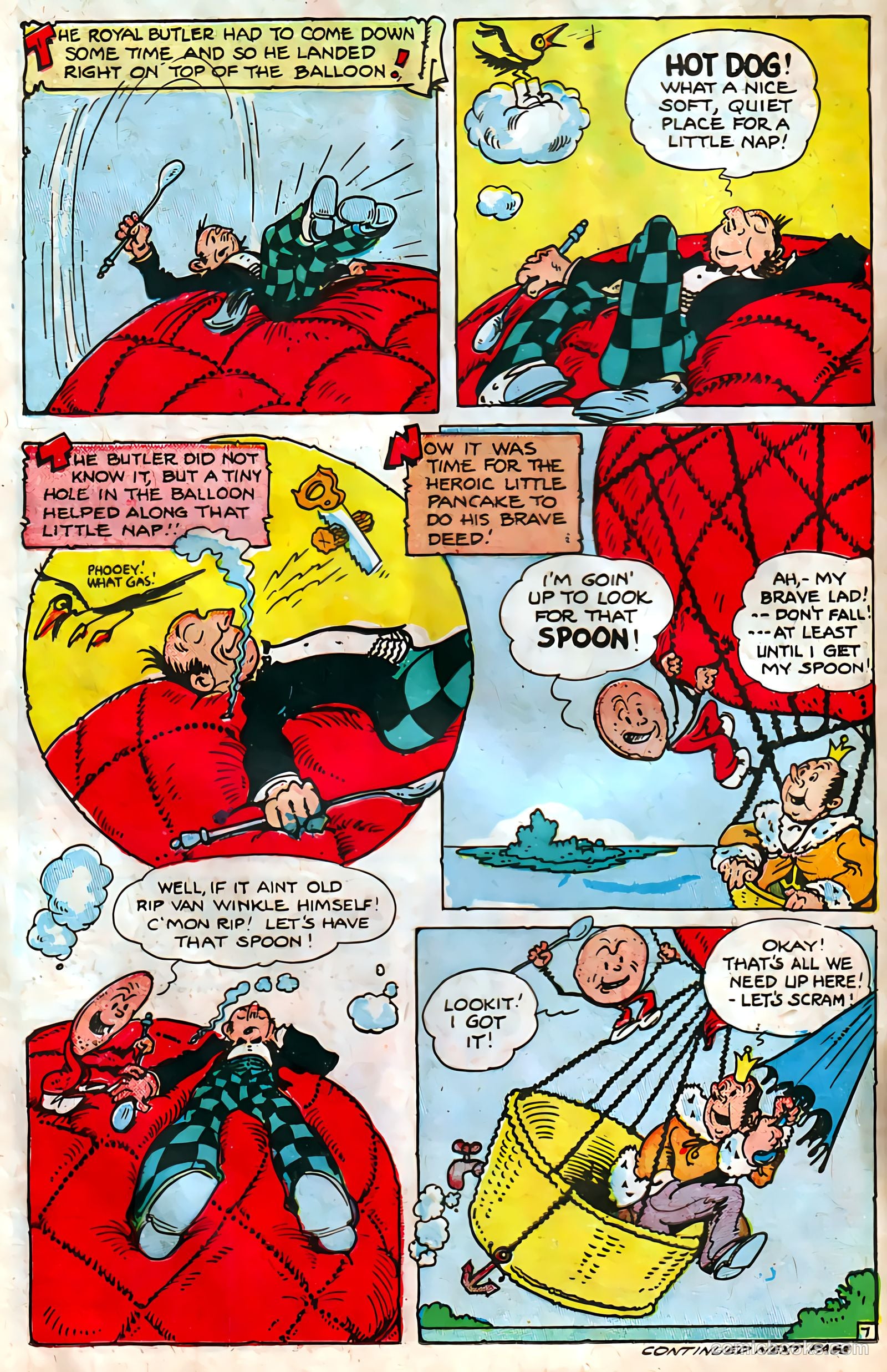 Jingle Jangle Comics #16 (1945) — page 36 of 52