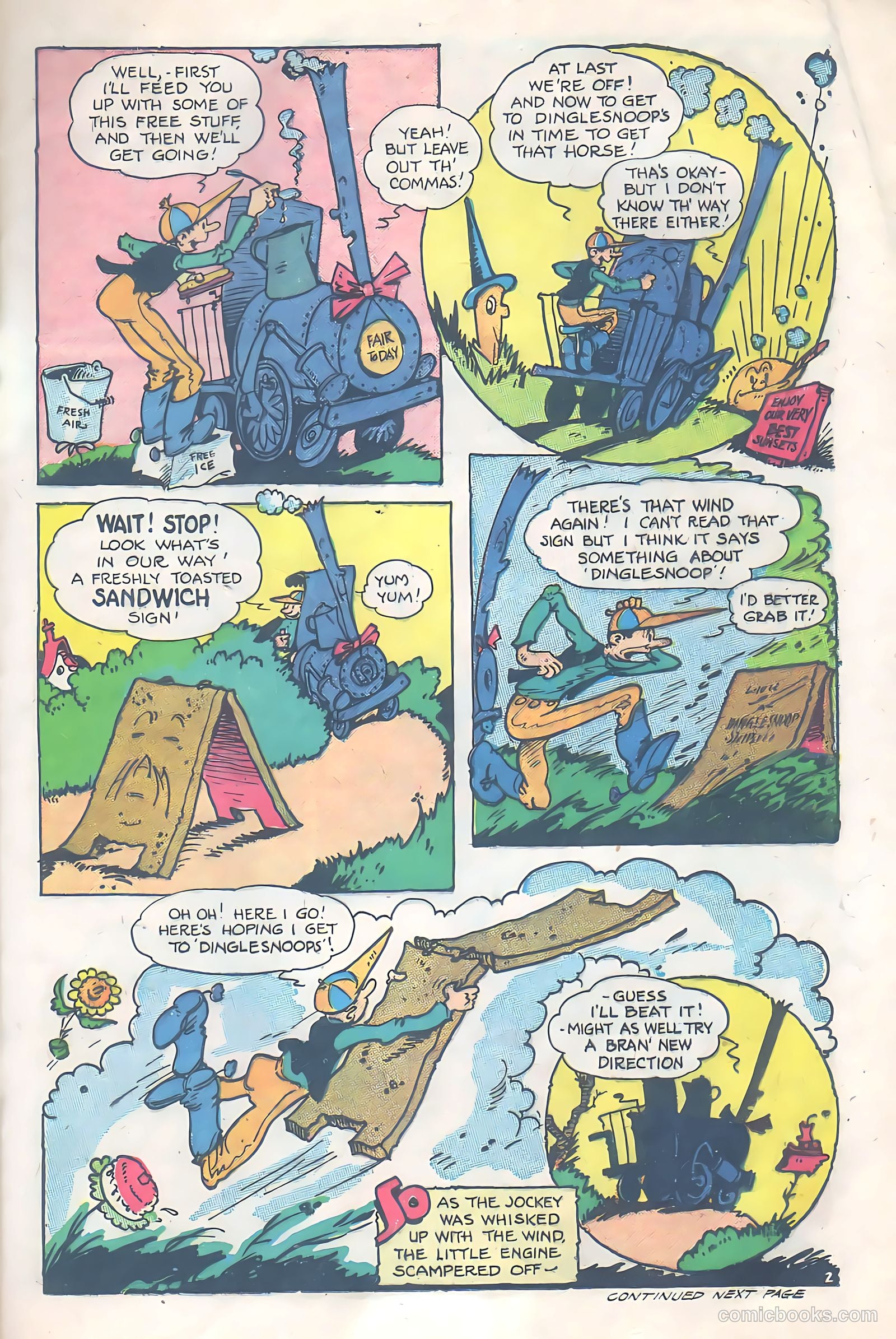 Jingle Jangle Comics #17 (1945) — page 21 of 33