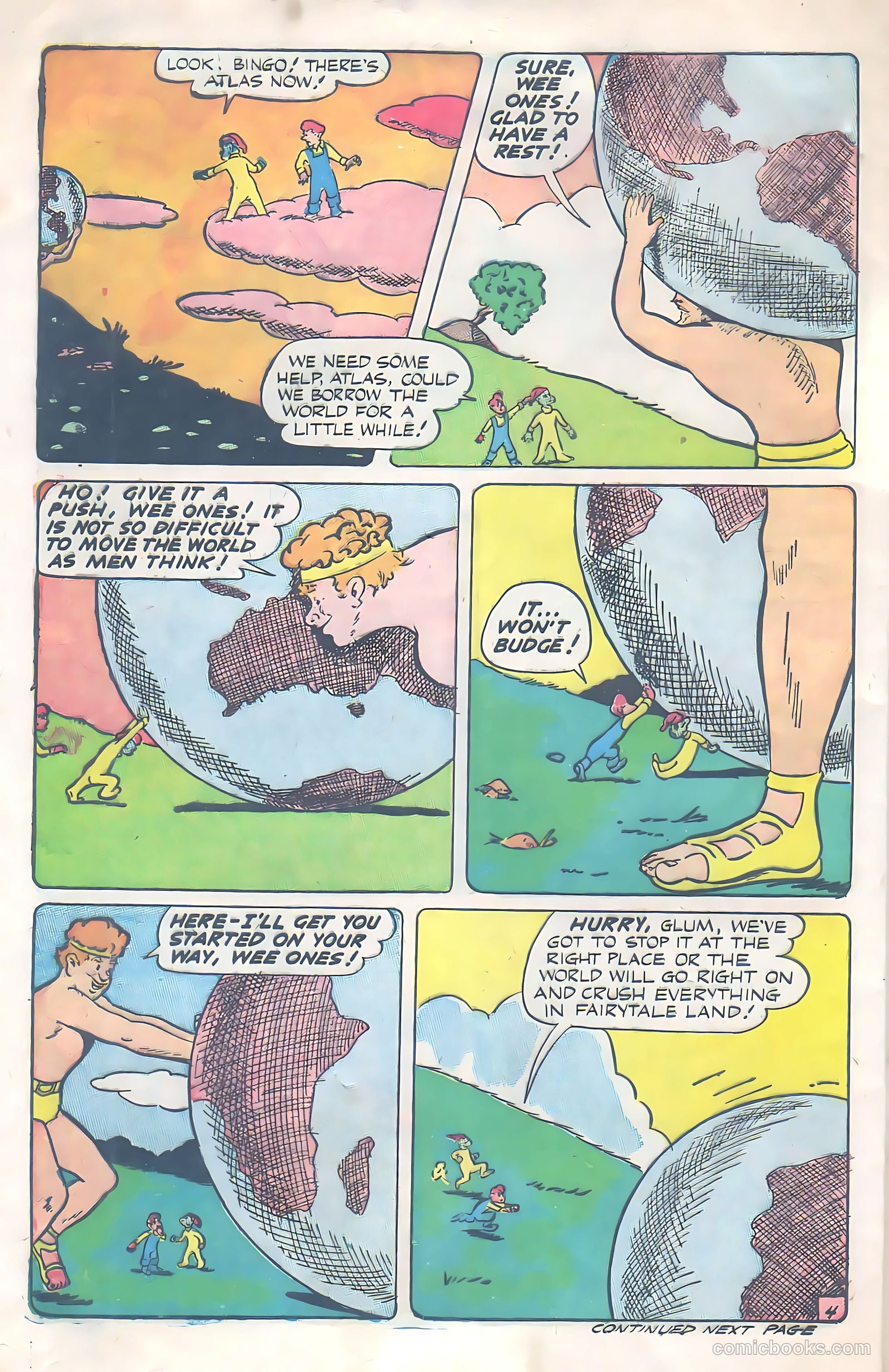 Jingle Jangle Comics #17 (1945) — page 32 of 33