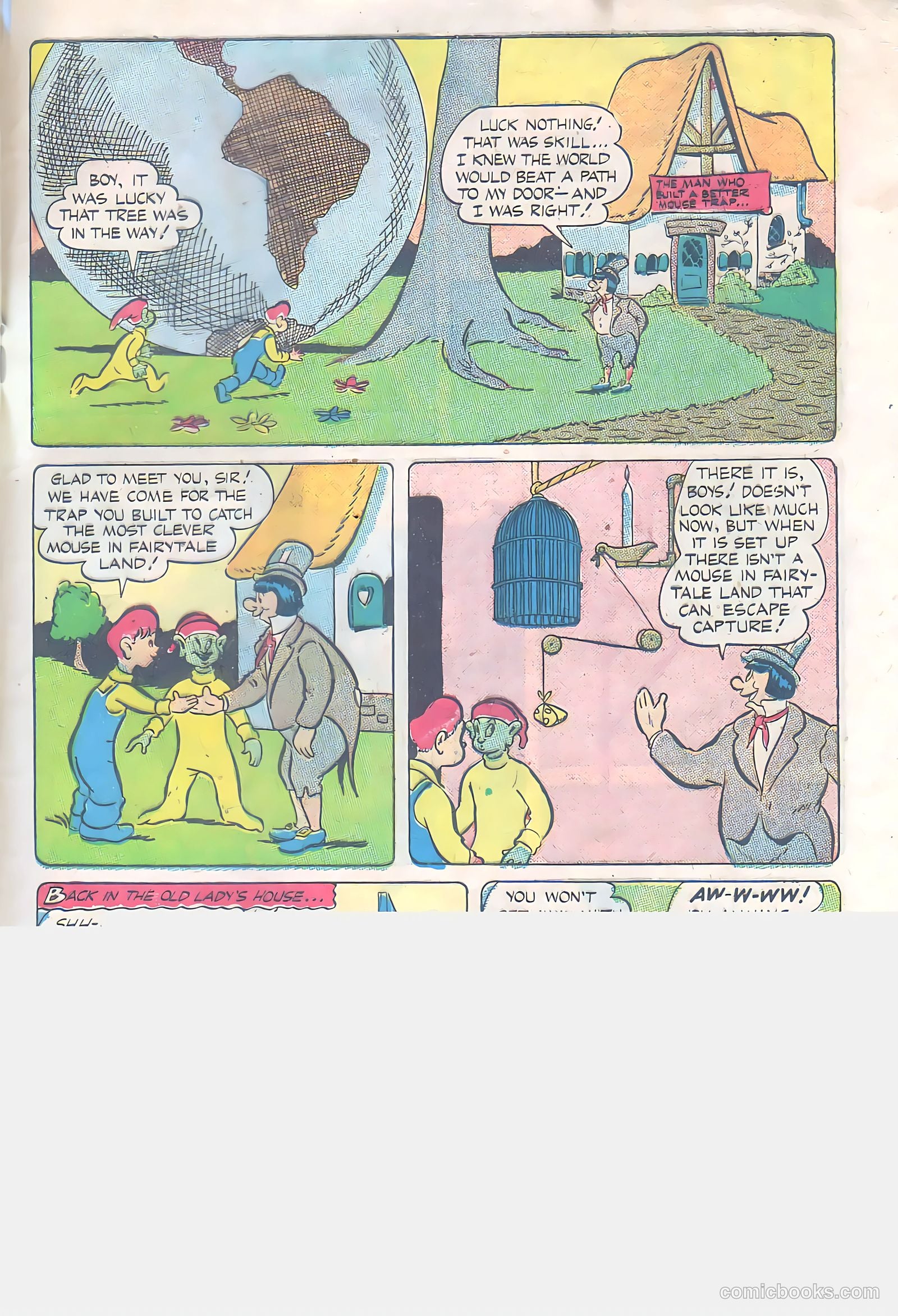 Jingle Jangle Comics #17 (1945) — page 33 of 33