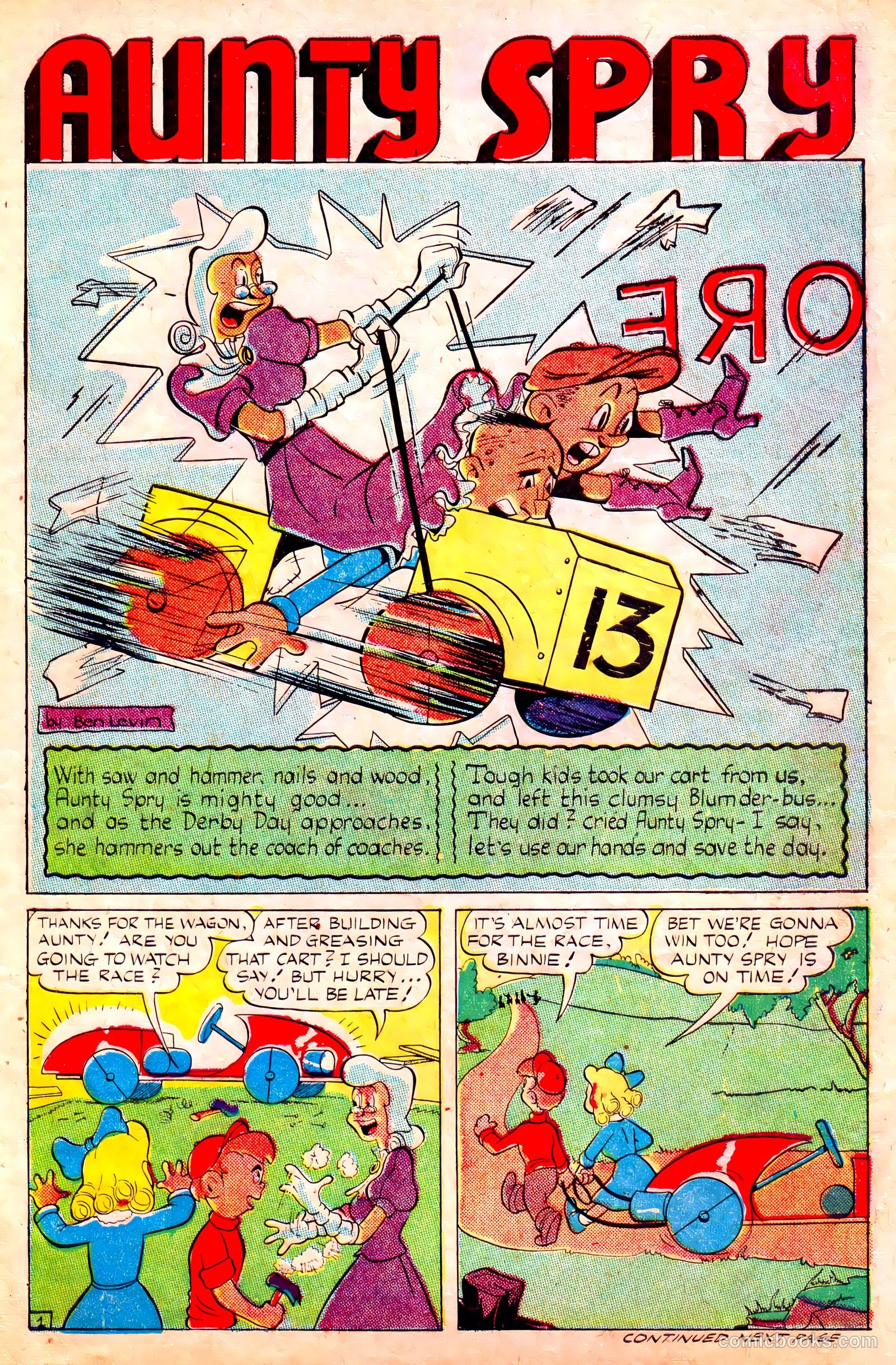 Jingle Jangle Comics #18 (1945) — page 3 of 37