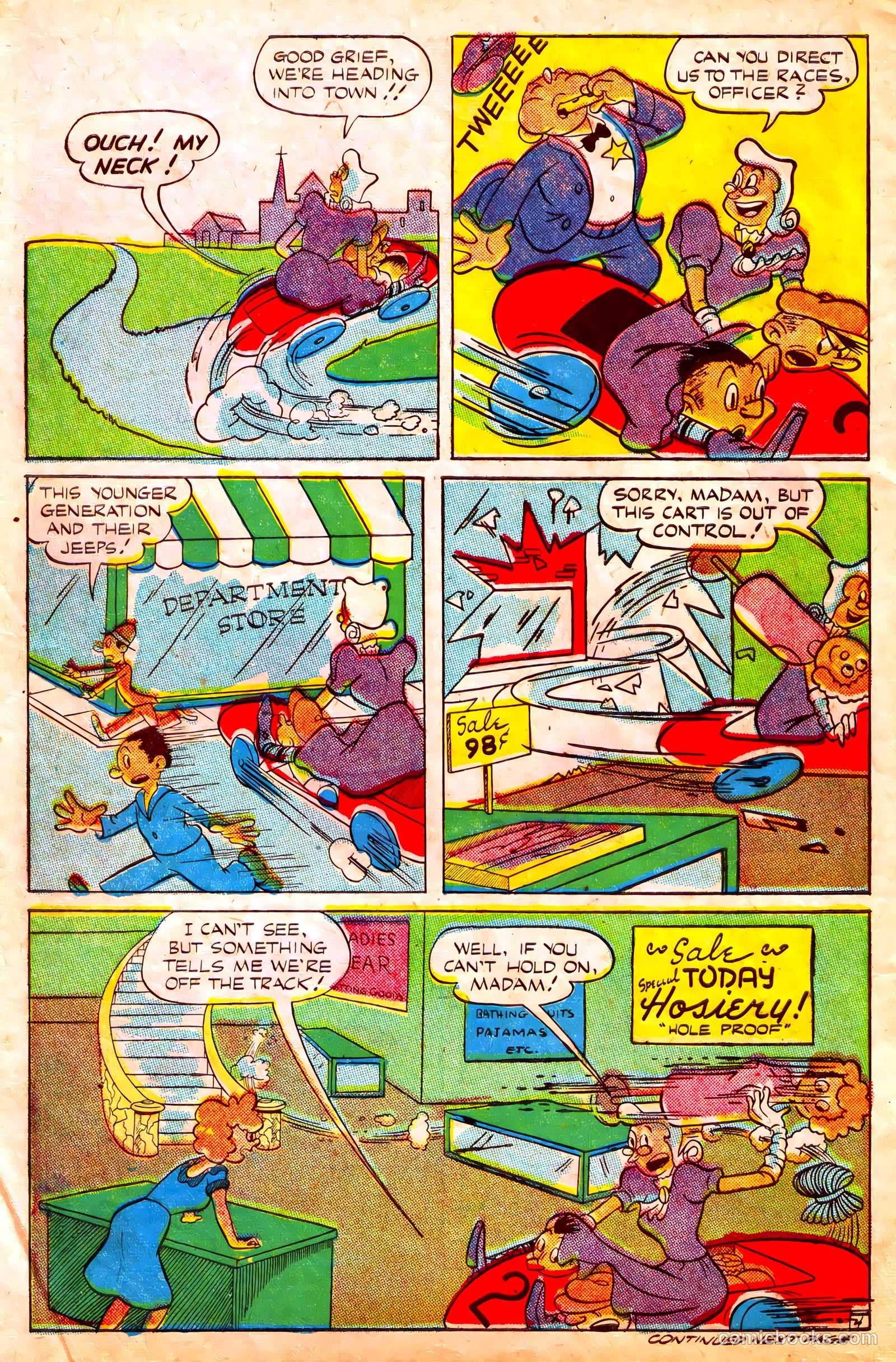 Jingle Jangle Comics #18 (1945) — page 6 of 37