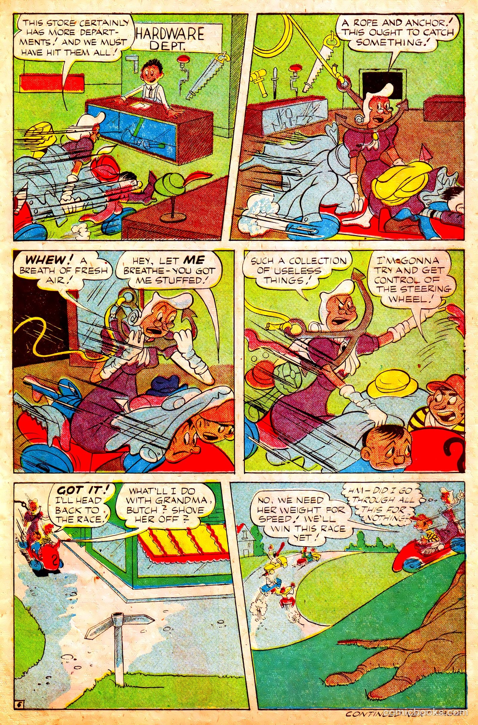 Jingle Jangle Comics #18 (1945) — page 7 of 37