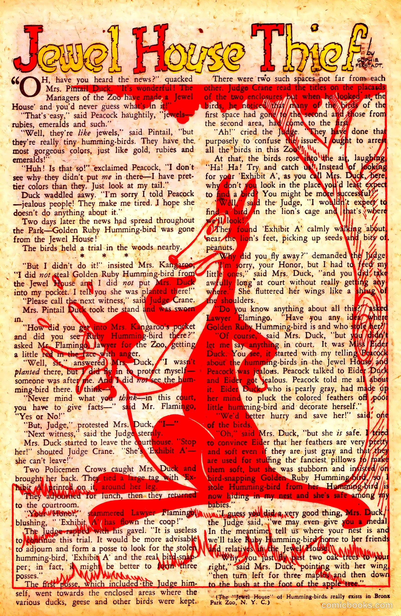 Jingle Jangle Comics #18 (1945) — page 28 of 37