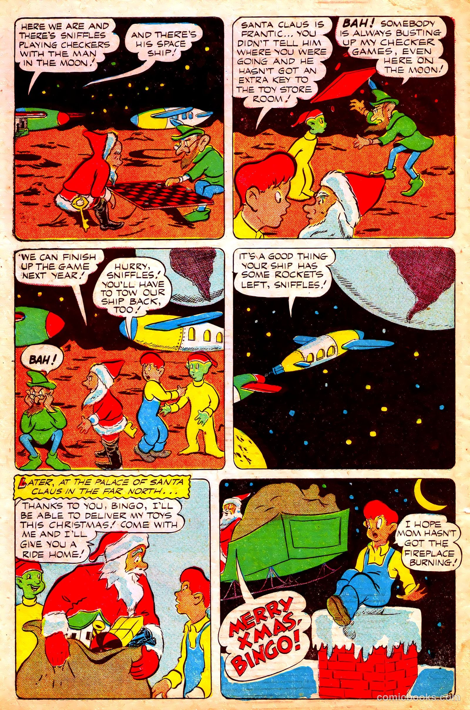 Jingle Jangle Comics #18 (1945) — page 34 of 37