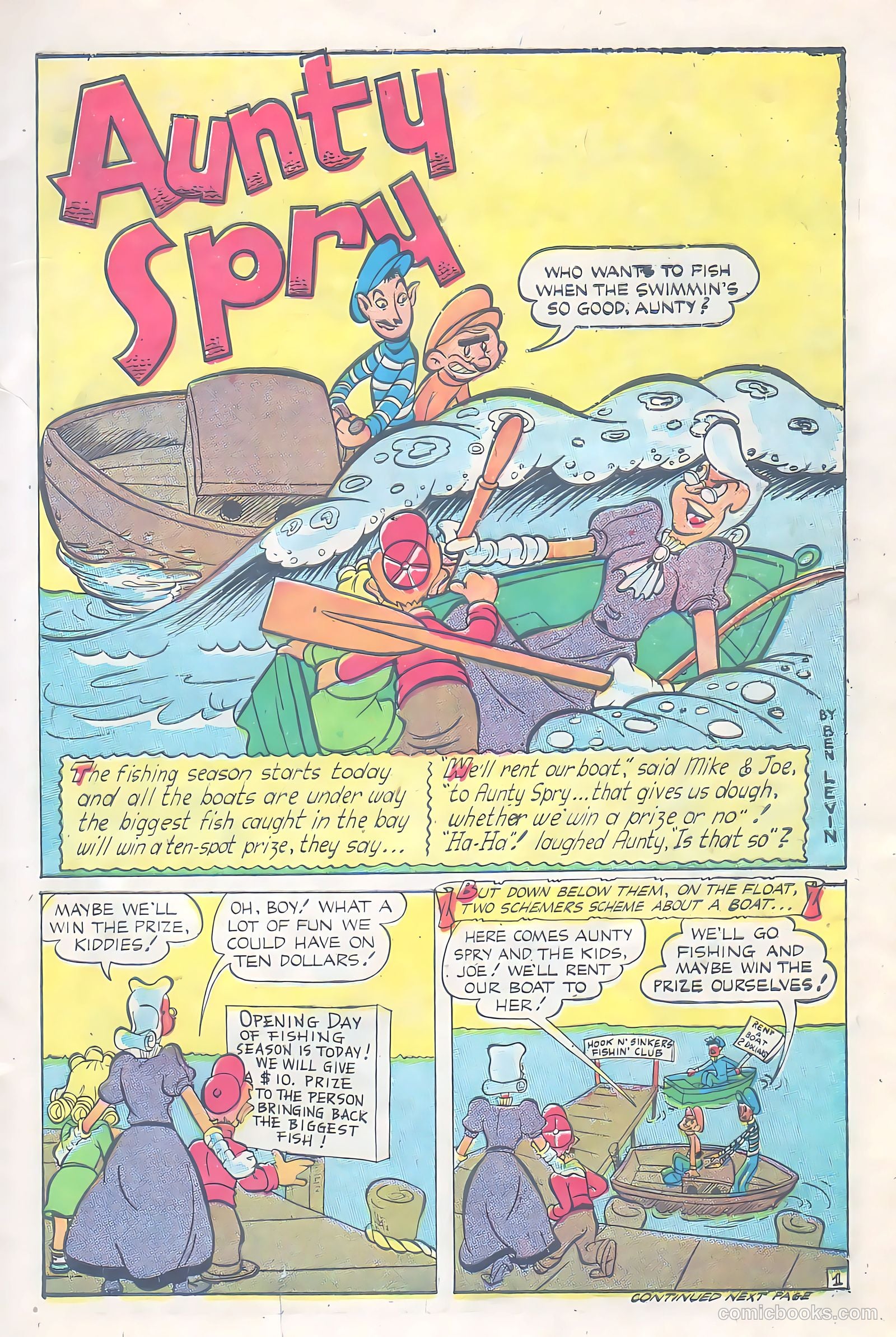Jingle Jangle Comics #19 (1946) — page 13 of 52