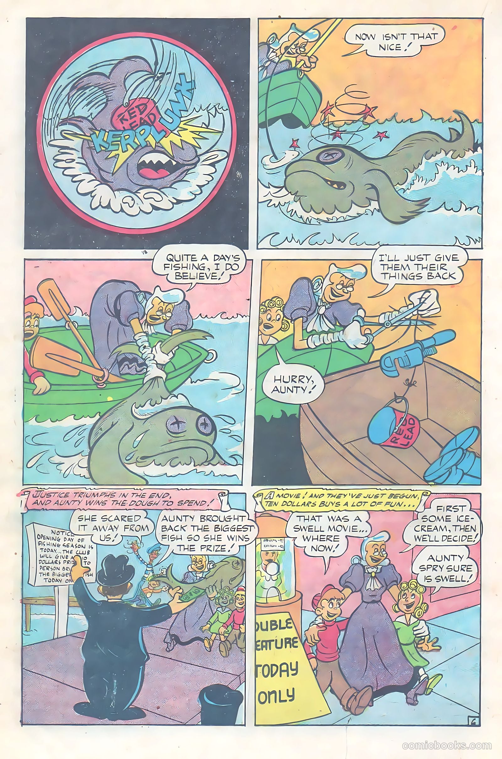 Jingle Jangle Comics #19 (1946) — page 18 of 52