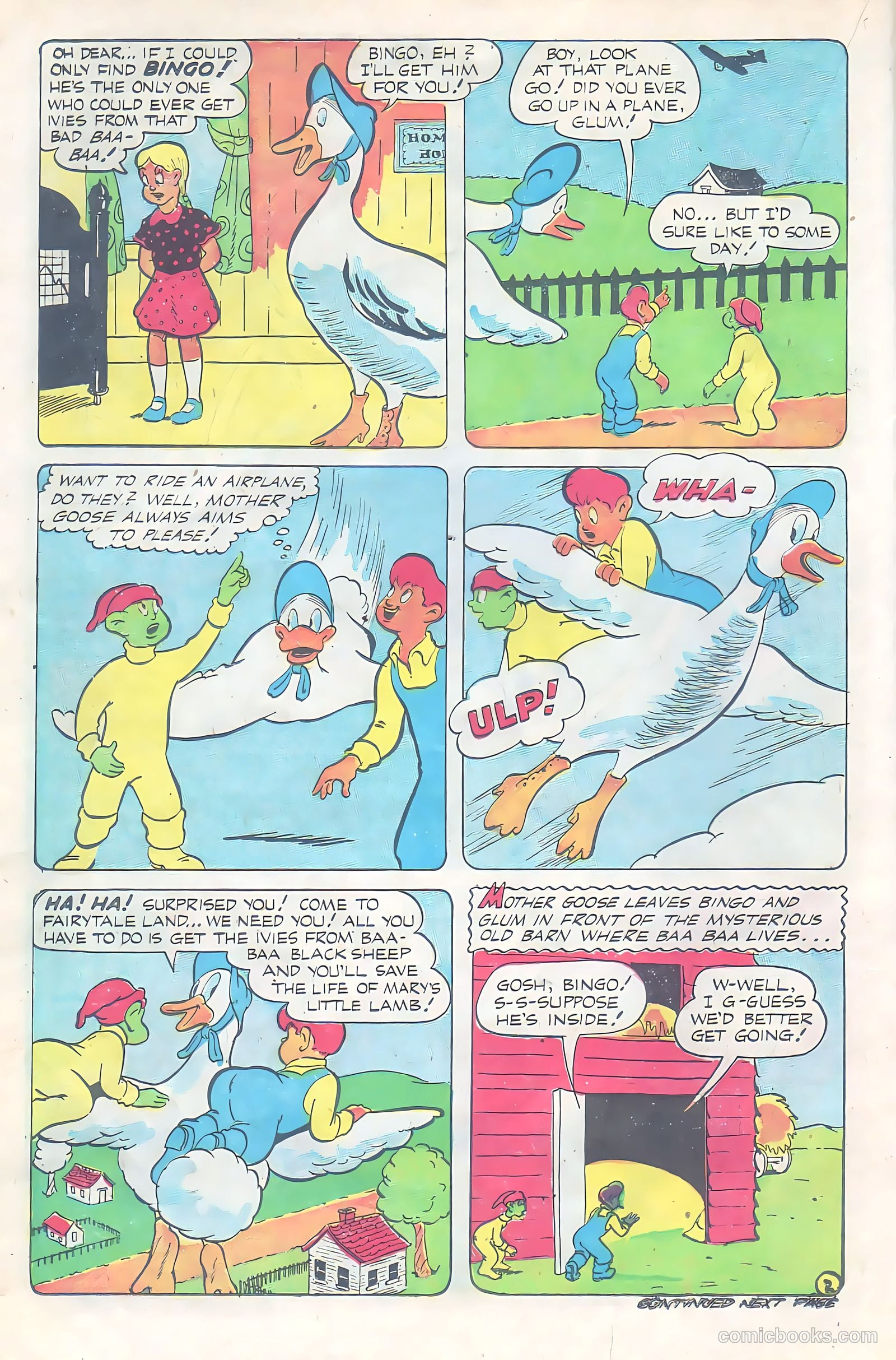 Jingle Jangle Comics #19 (1946) — page 20 of 52