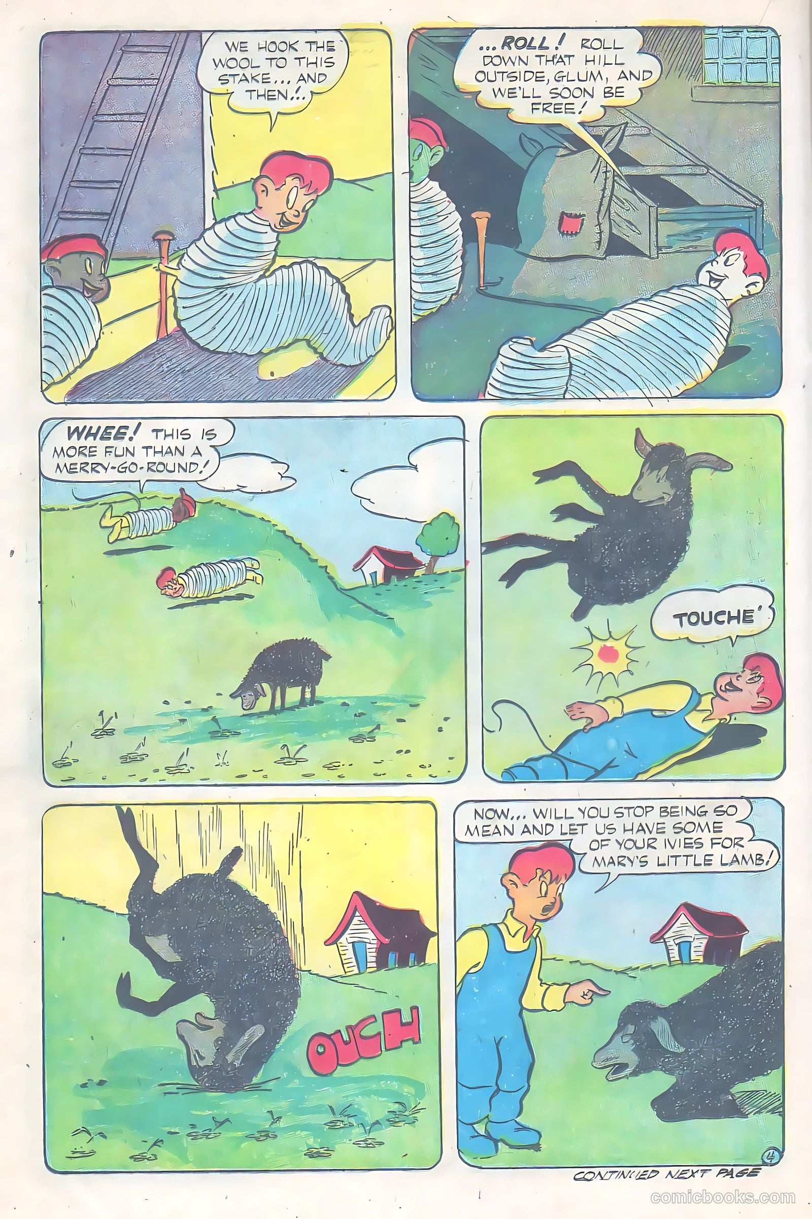Jingle Jangle Comics #19 (1946) — page 22 of 52