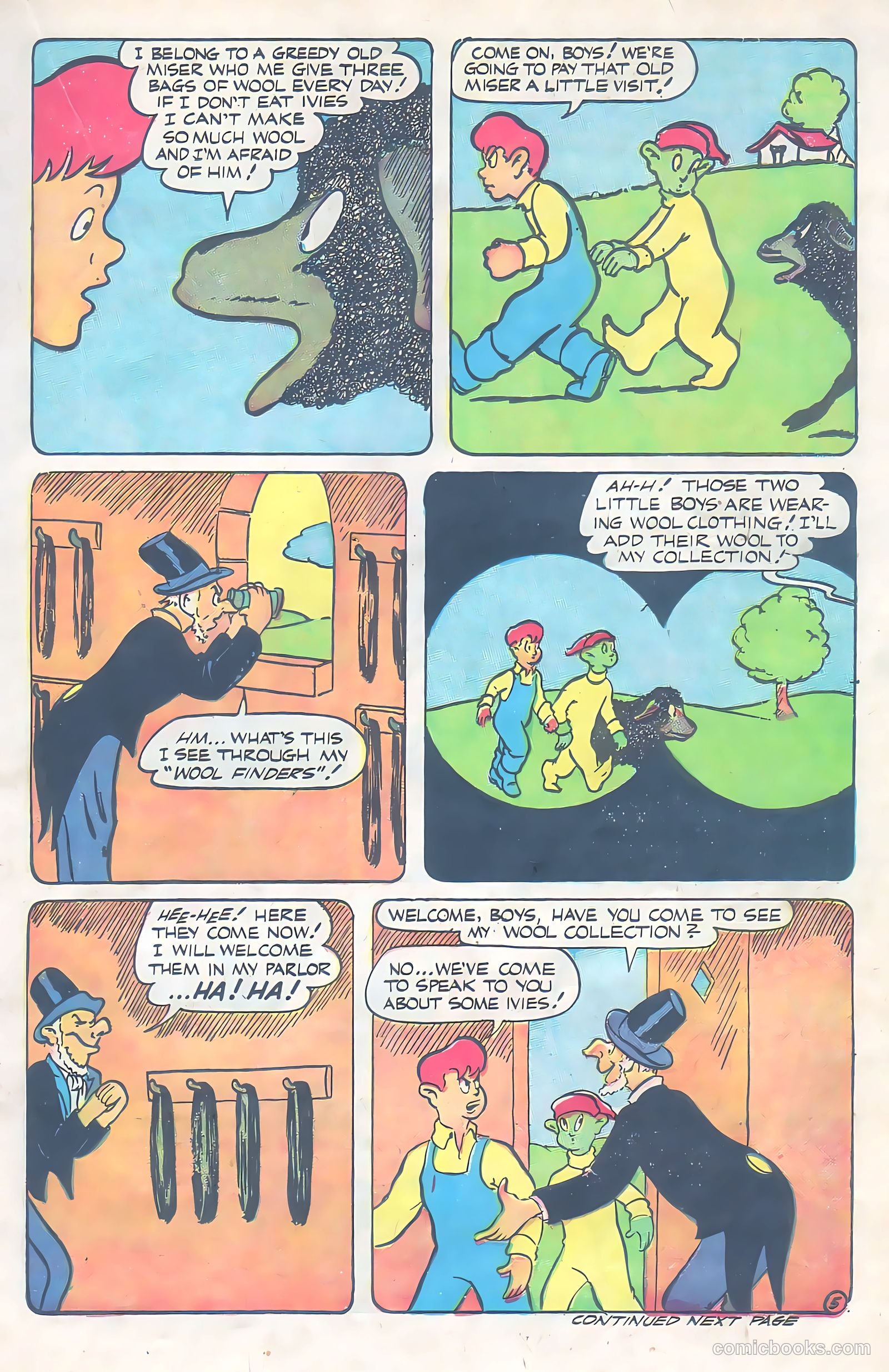 Jingle Jangle Comics #19 (1946) — page 23 of 52