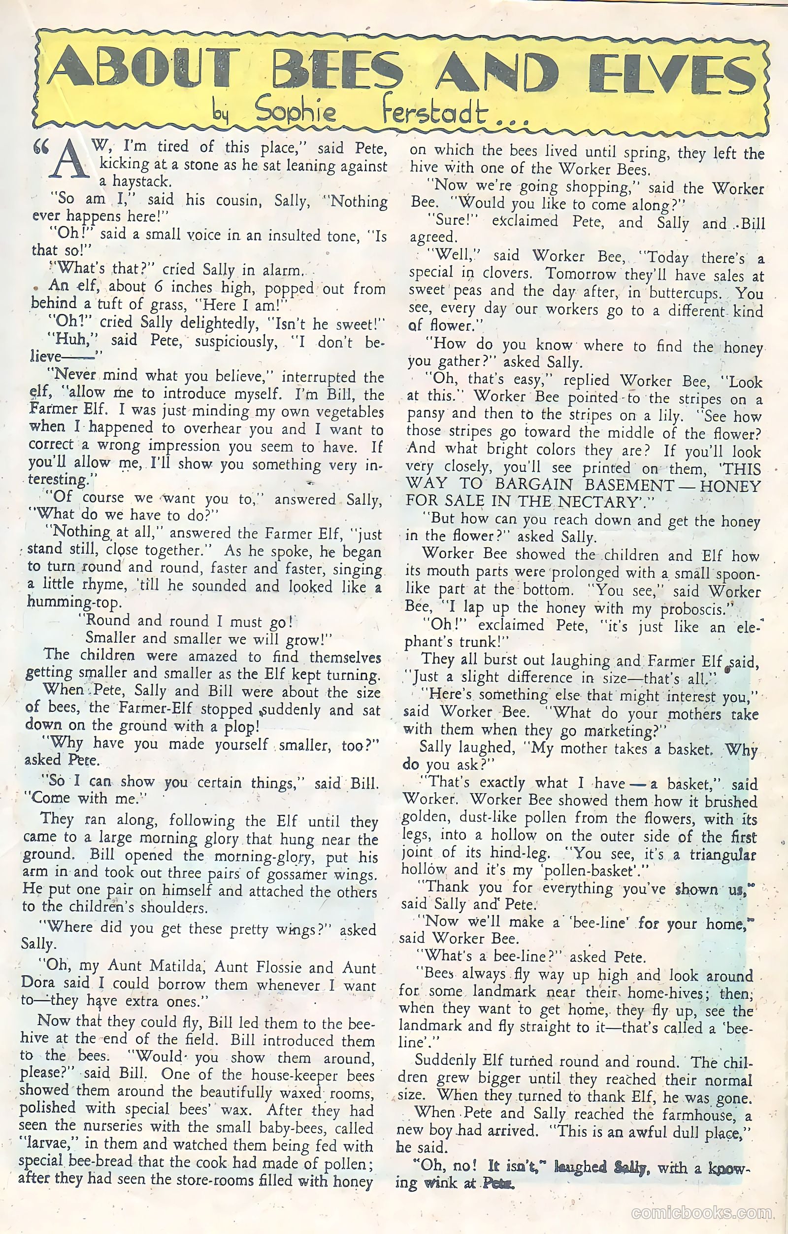 Jingle Jangle Comics #19 (1946) — page 25 of 52