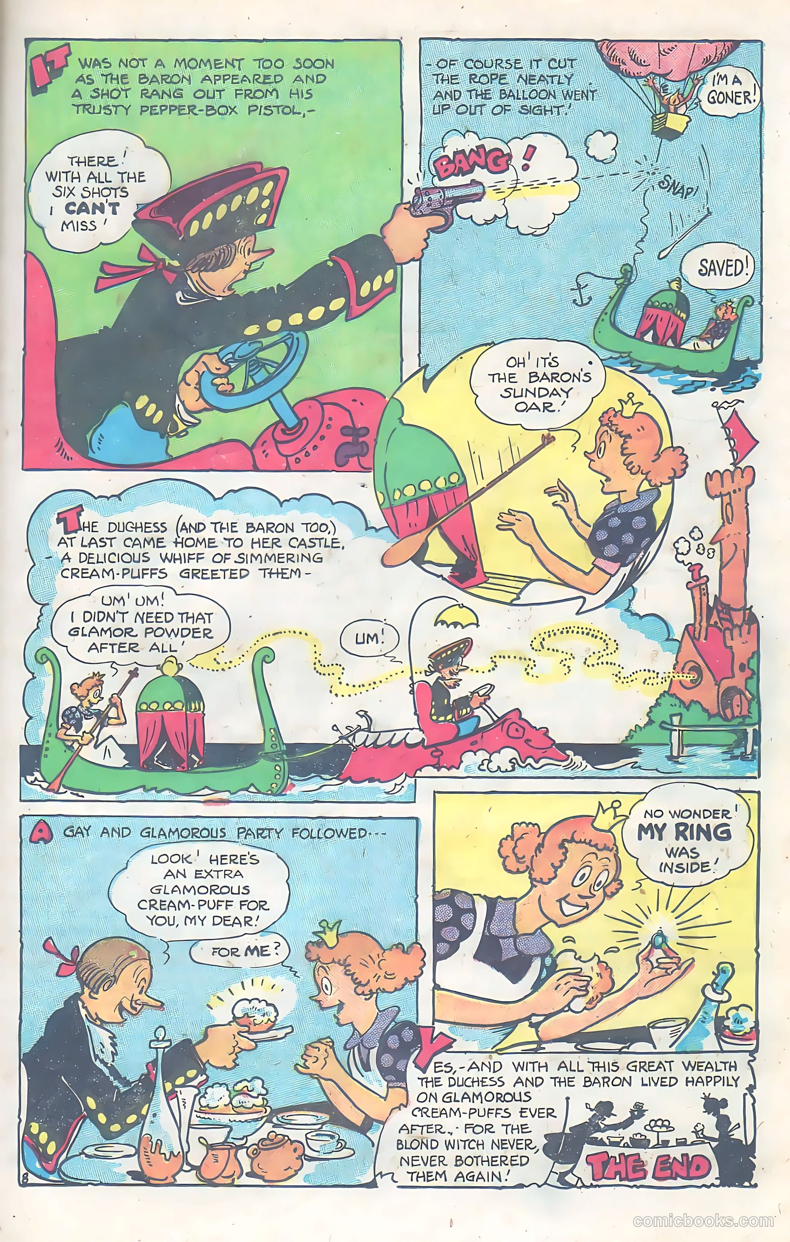 Jingle Jangle Comics #19 (1946) — page 35 of 52