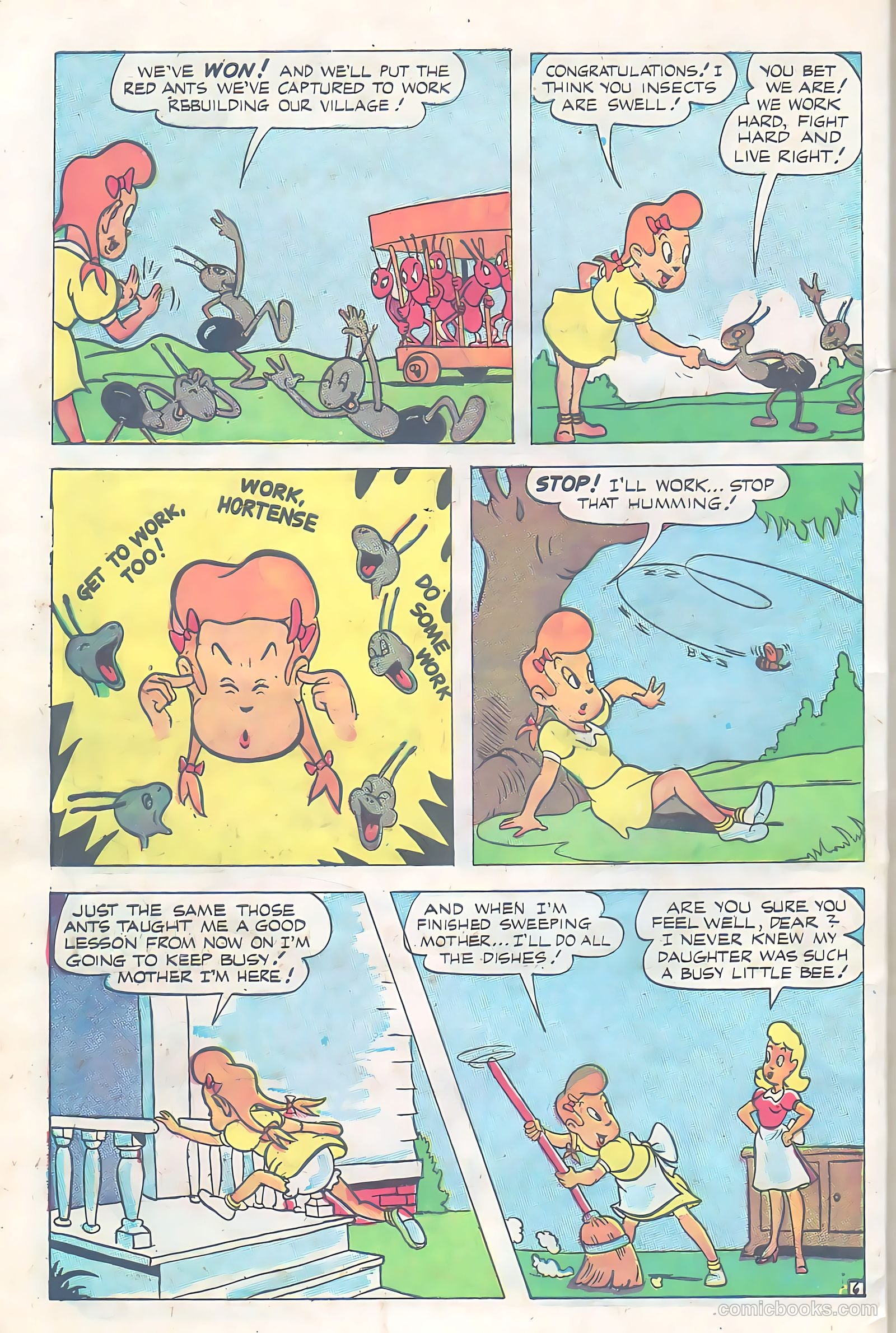 Jingle Jangle Comics #19 (1946) — page 42 of 52