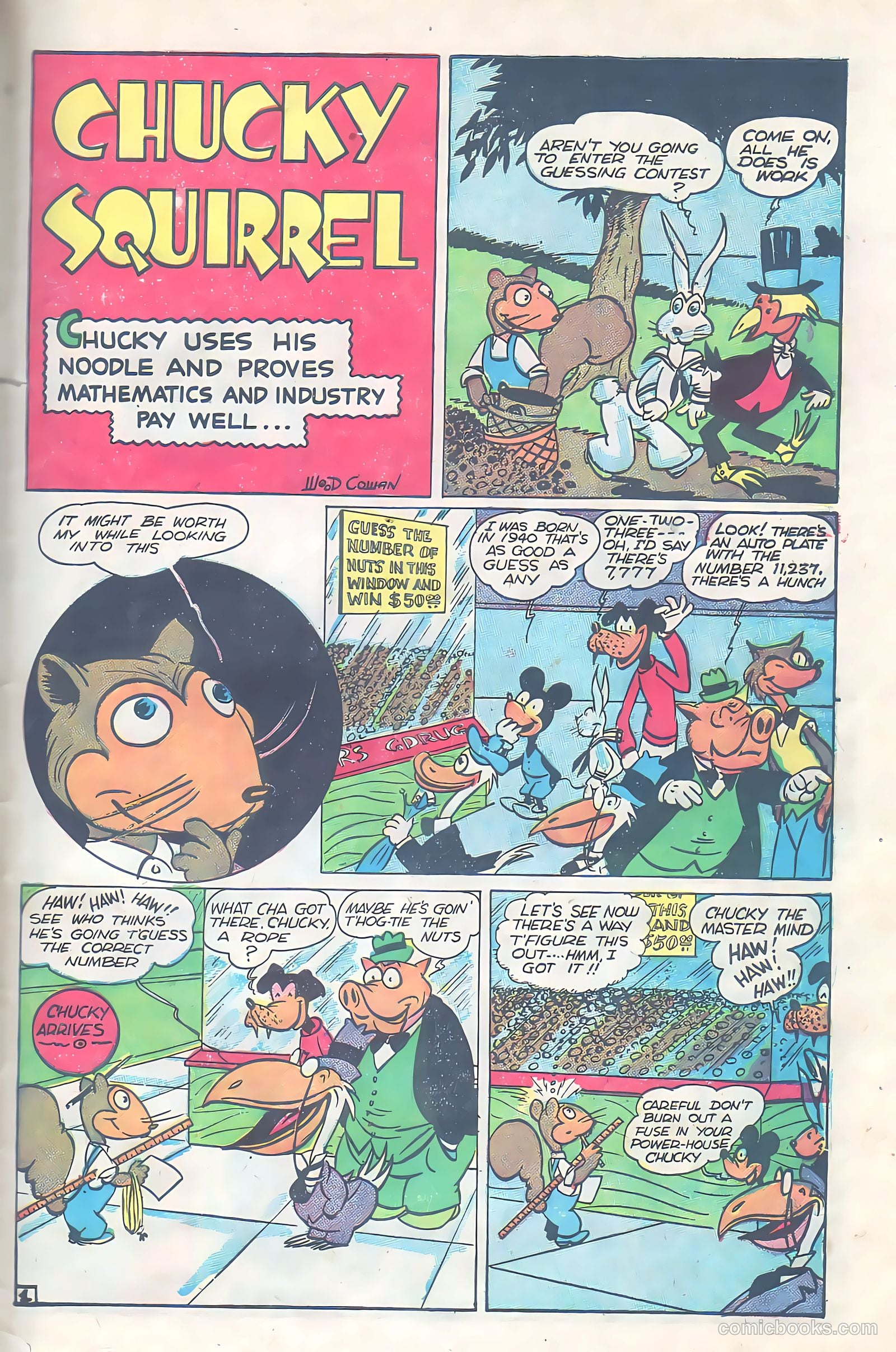 Jingle Jangle Comics #19 (1946) — page 47 of 52