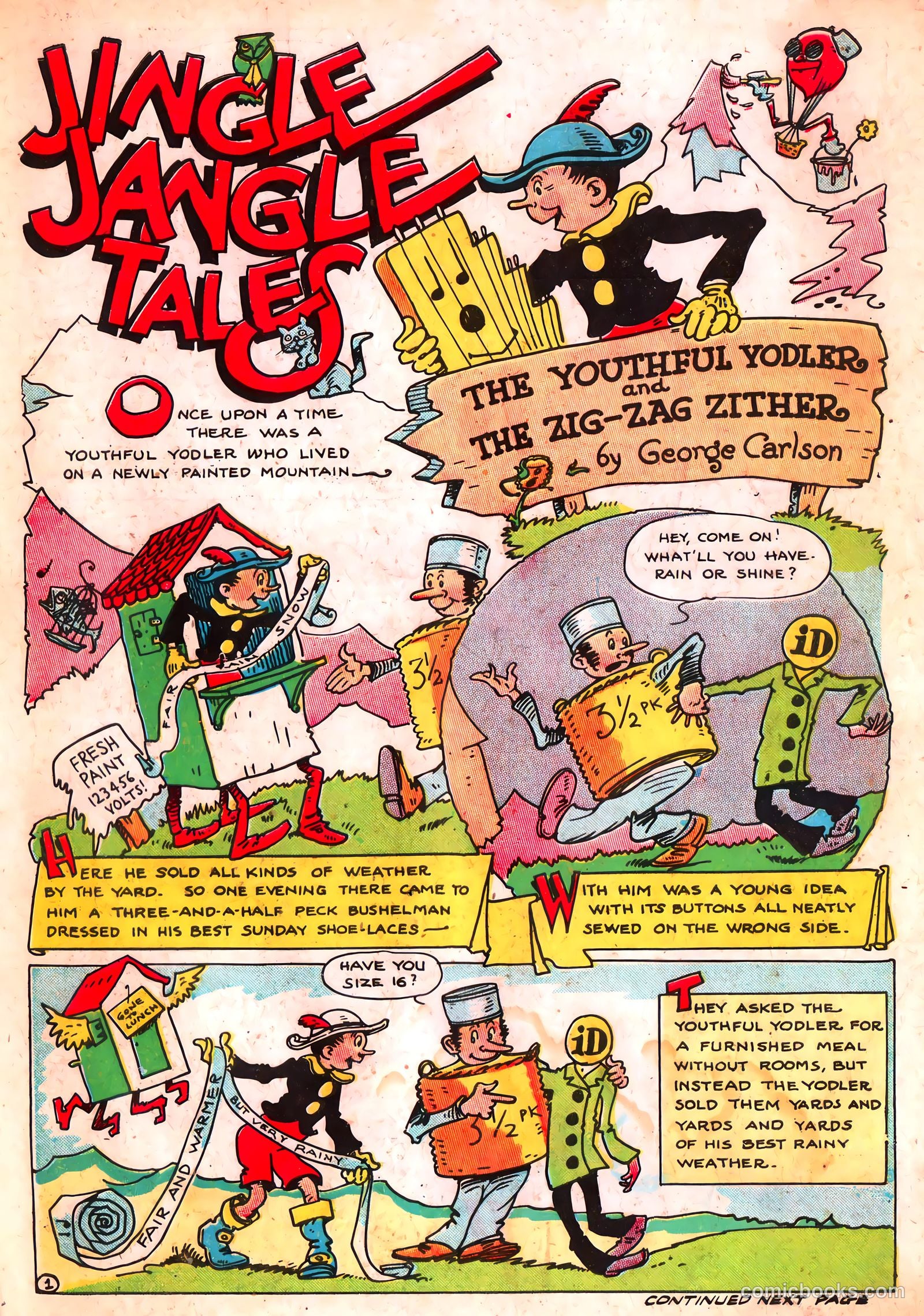 Jingle Jangle Comics #2 (1943) — page 3 of 69