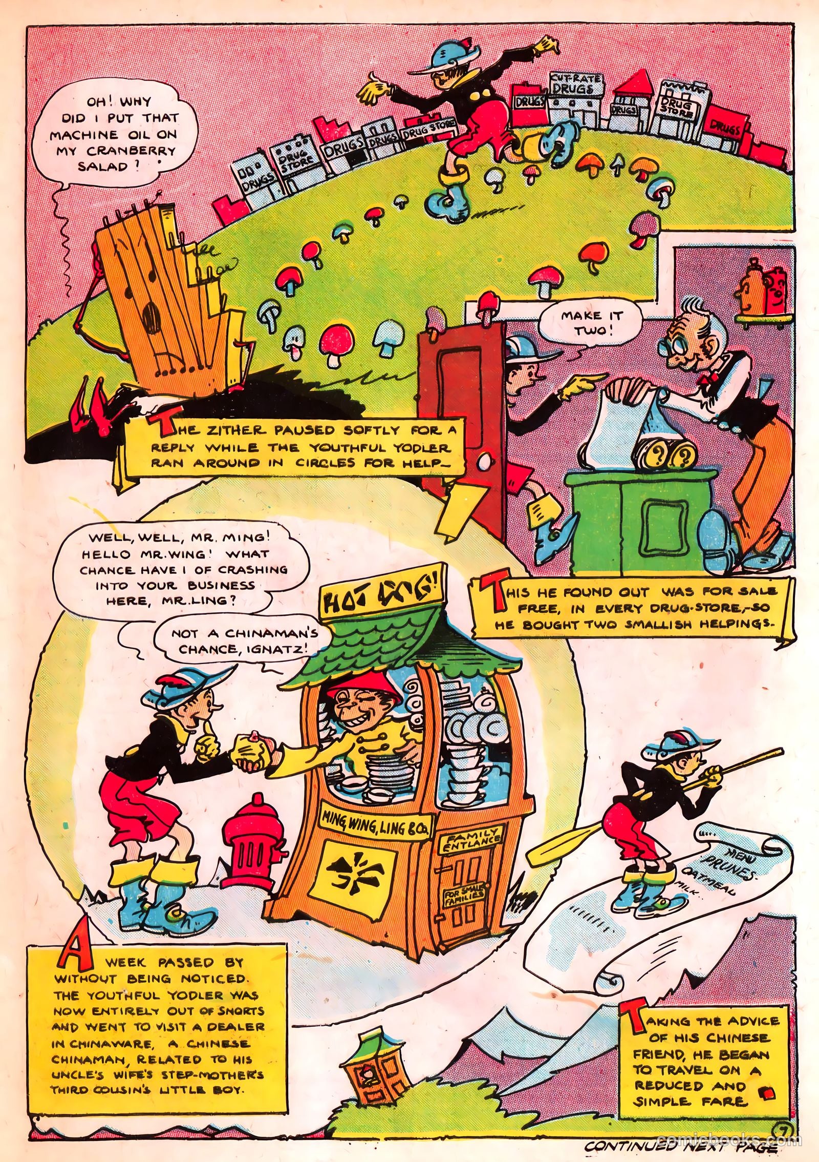 Jingle Jangle Comics #2 (1943) — page 9 of 69