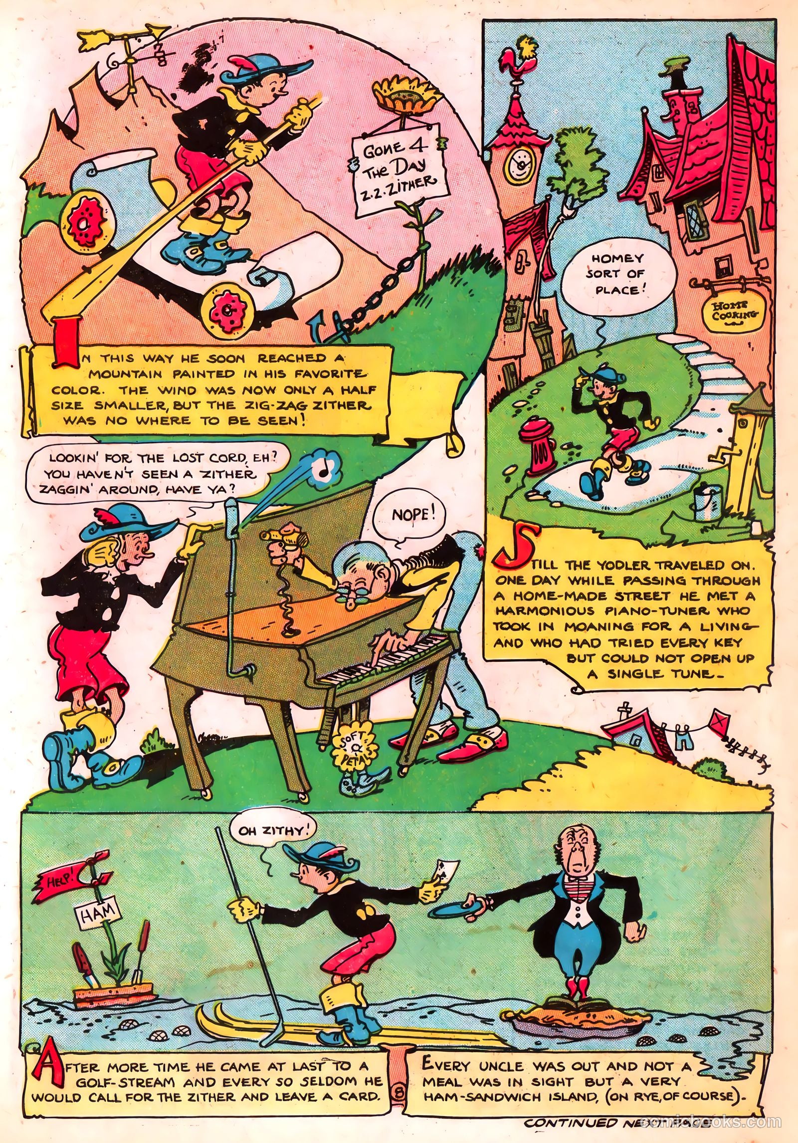Jingle Jangle Comics #2 (1943) — page 10 of 69