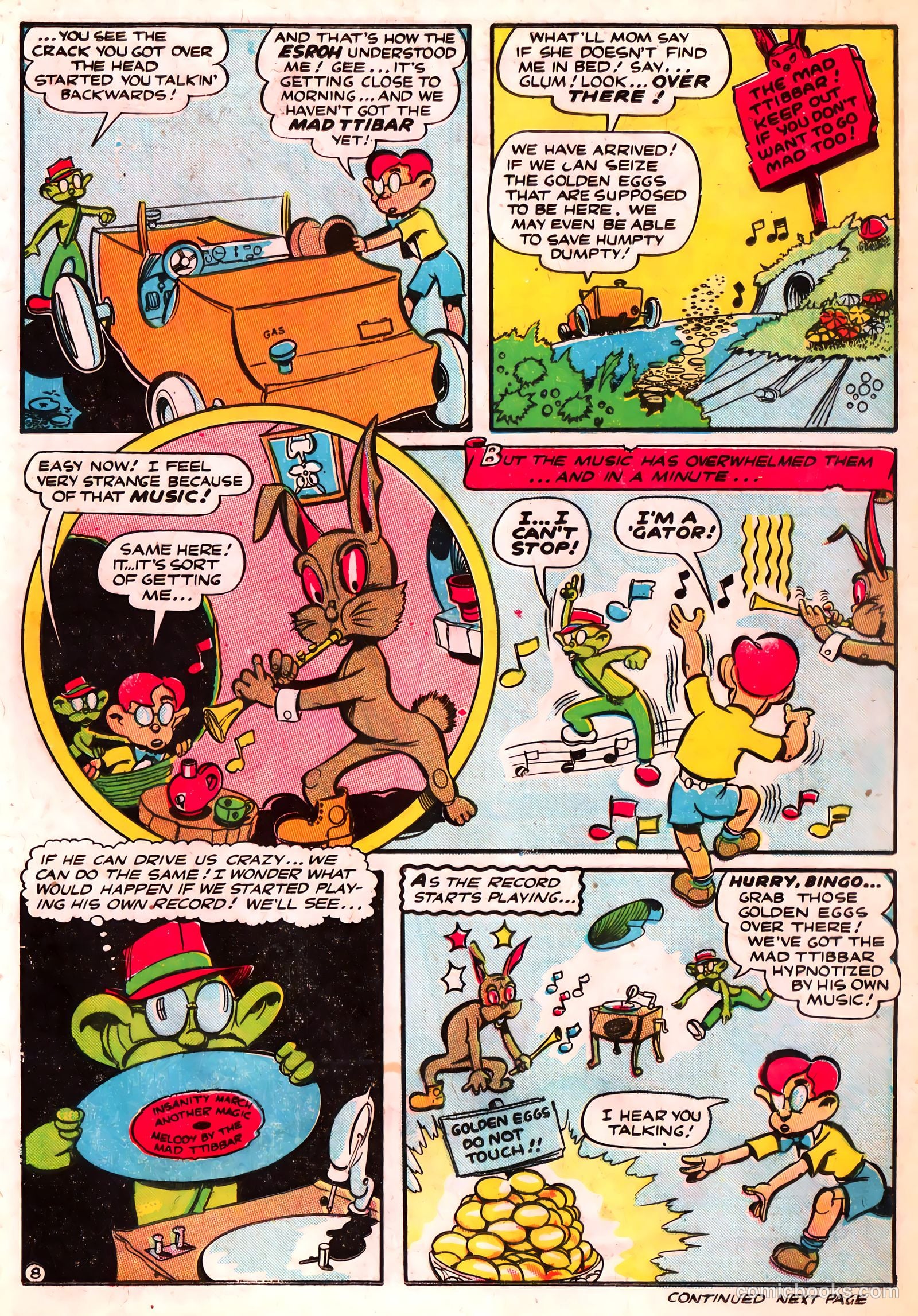 Jingle Jangle Comics #2 (1943) — page 20 of 69