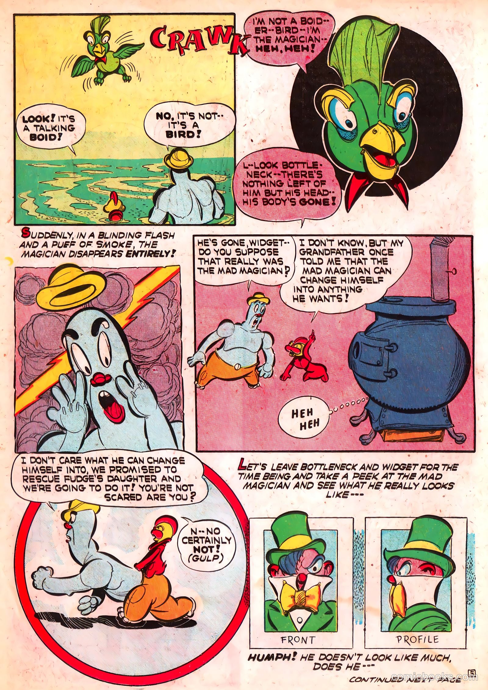 Jingle Jangle Comics #2 (1943) — page 35 of 69