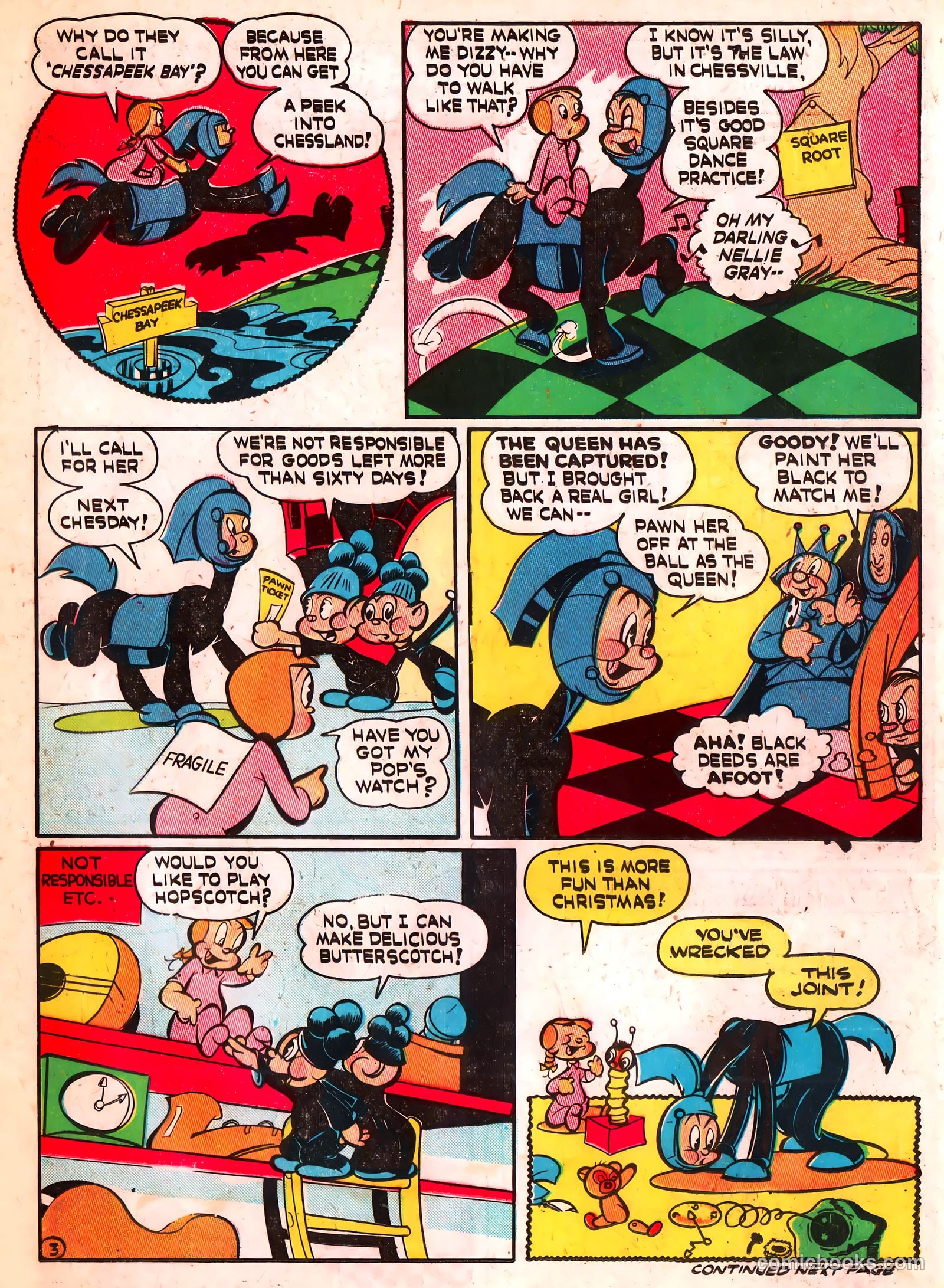 Jingle Jangle Comics #2 (1943) — page 43 of 69