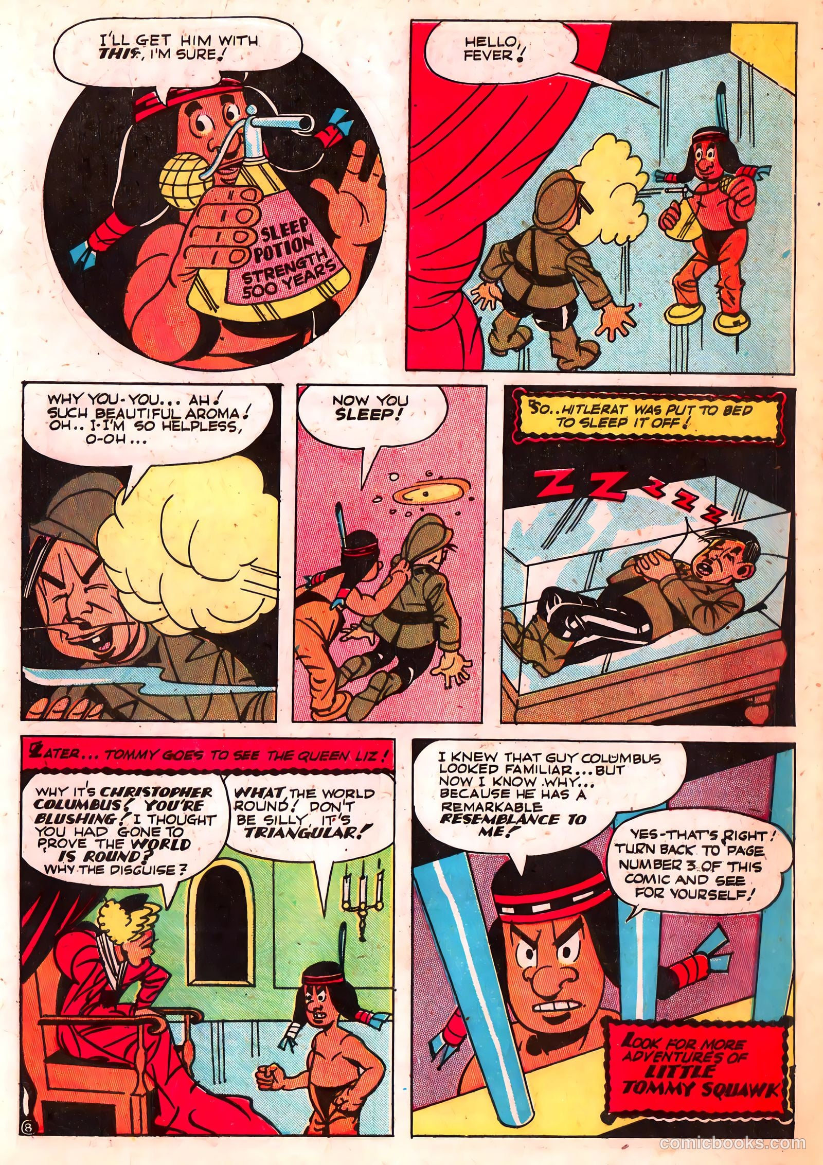 Jingle Jangle Comics #2 (1943) — page 56 of 69