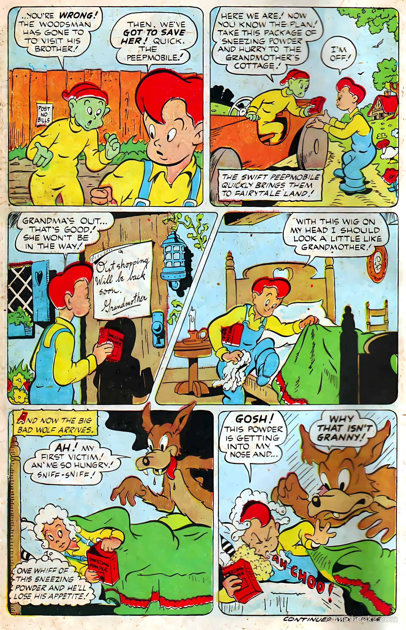 Jingle Jangle Comics #20 (1946) — page 6 of 52
