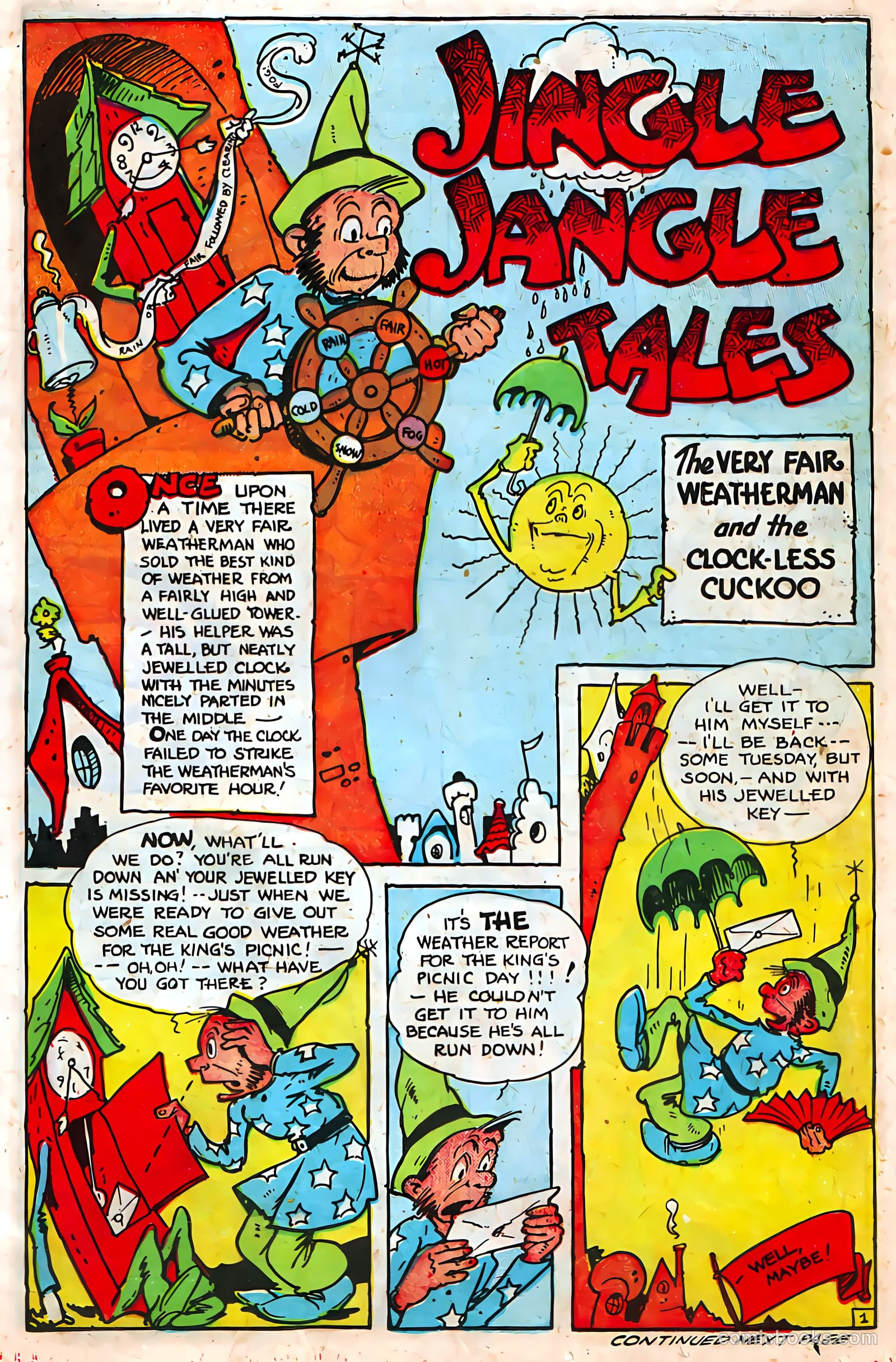 Jingle Jangle Comics #20 (1946) — page 17 of 52