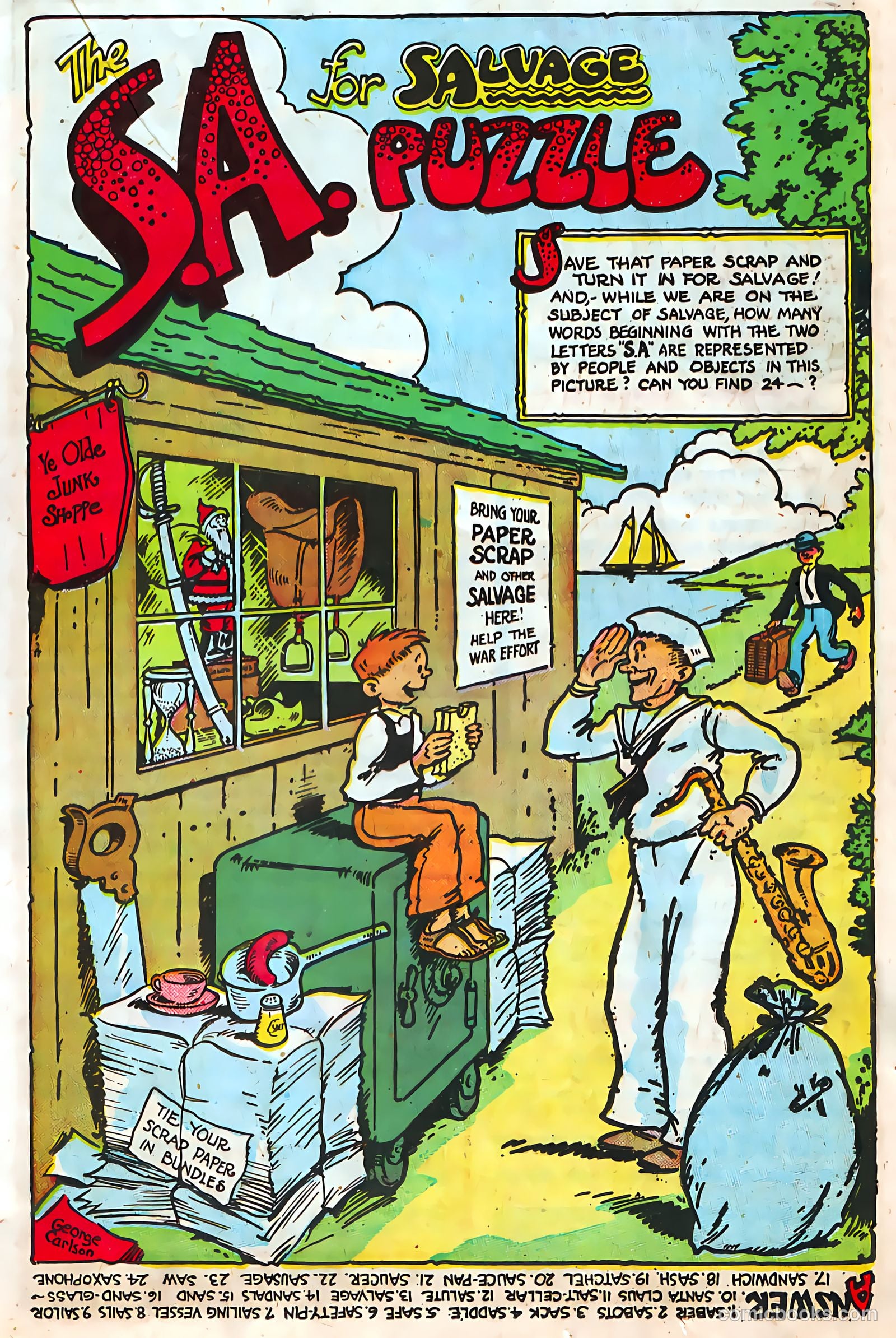 Jingle Jangle Comics #20 (1946) — page 25 of 52
