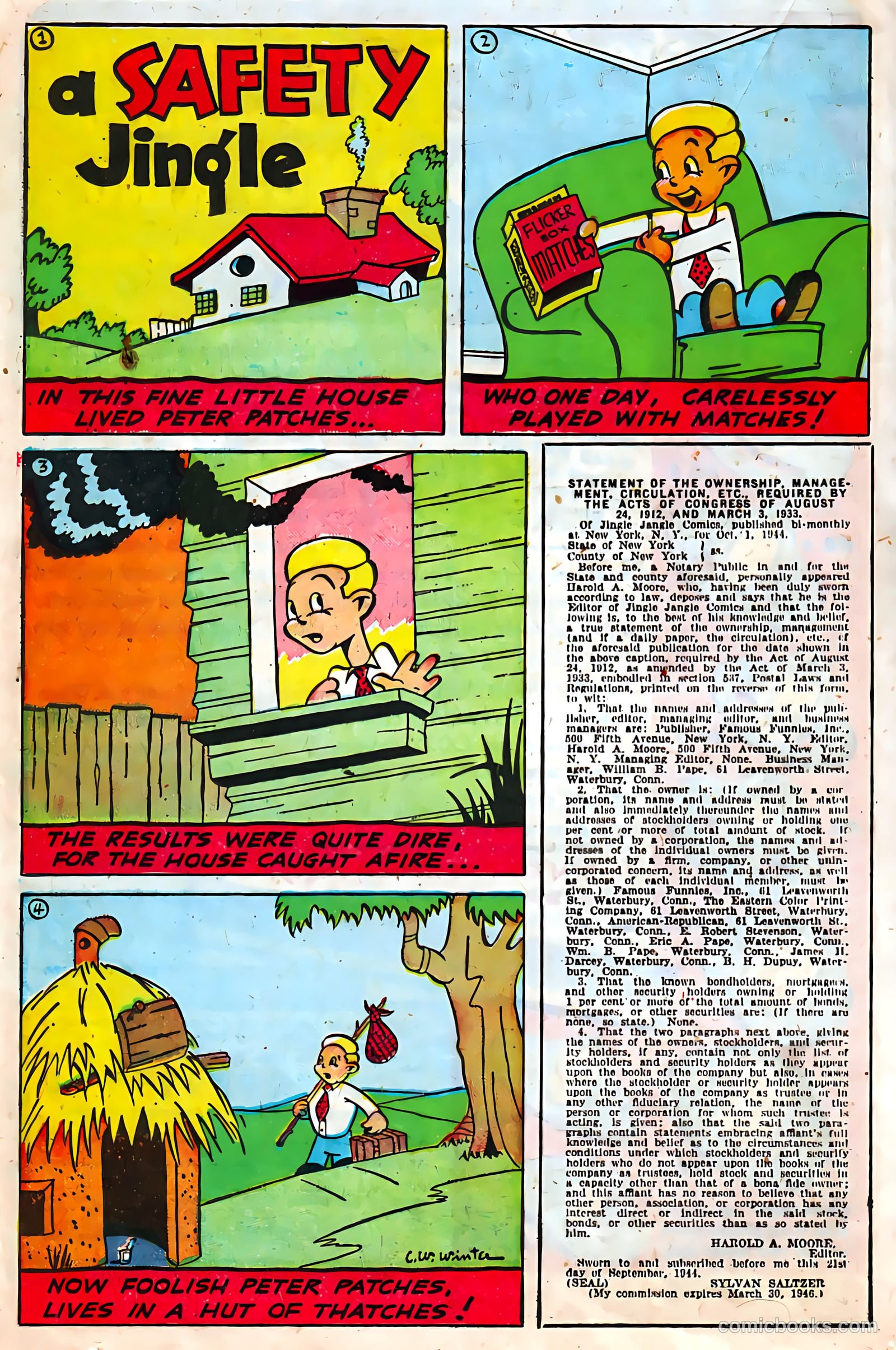 Jingle Jangle Comics #20 (1946) — page 28 of 52