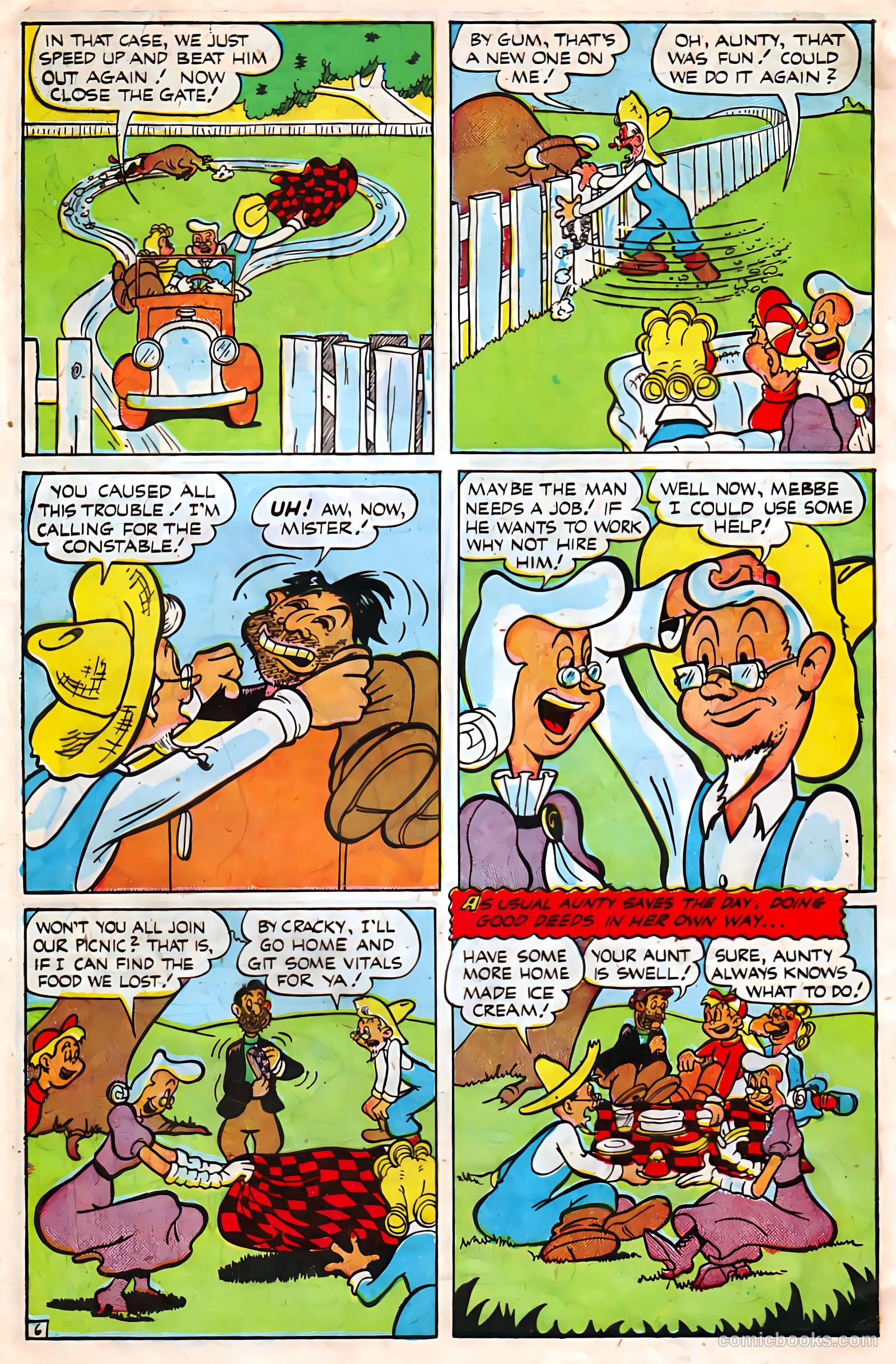 Jingle Jangle Comics #20 (1946) — page 42 of 52