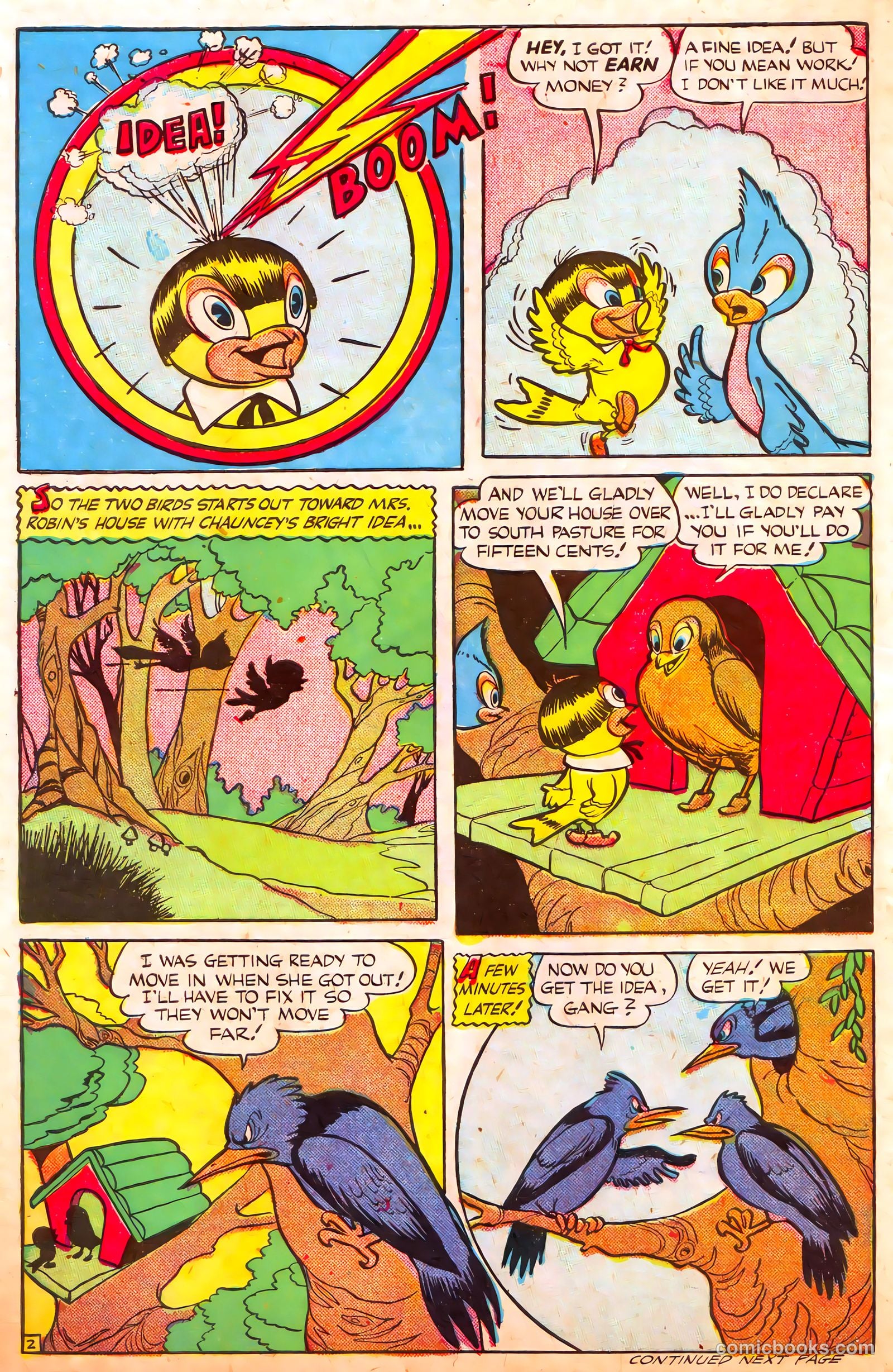 Jingle Jangle Comics #21 (1946) — page 12 of 53