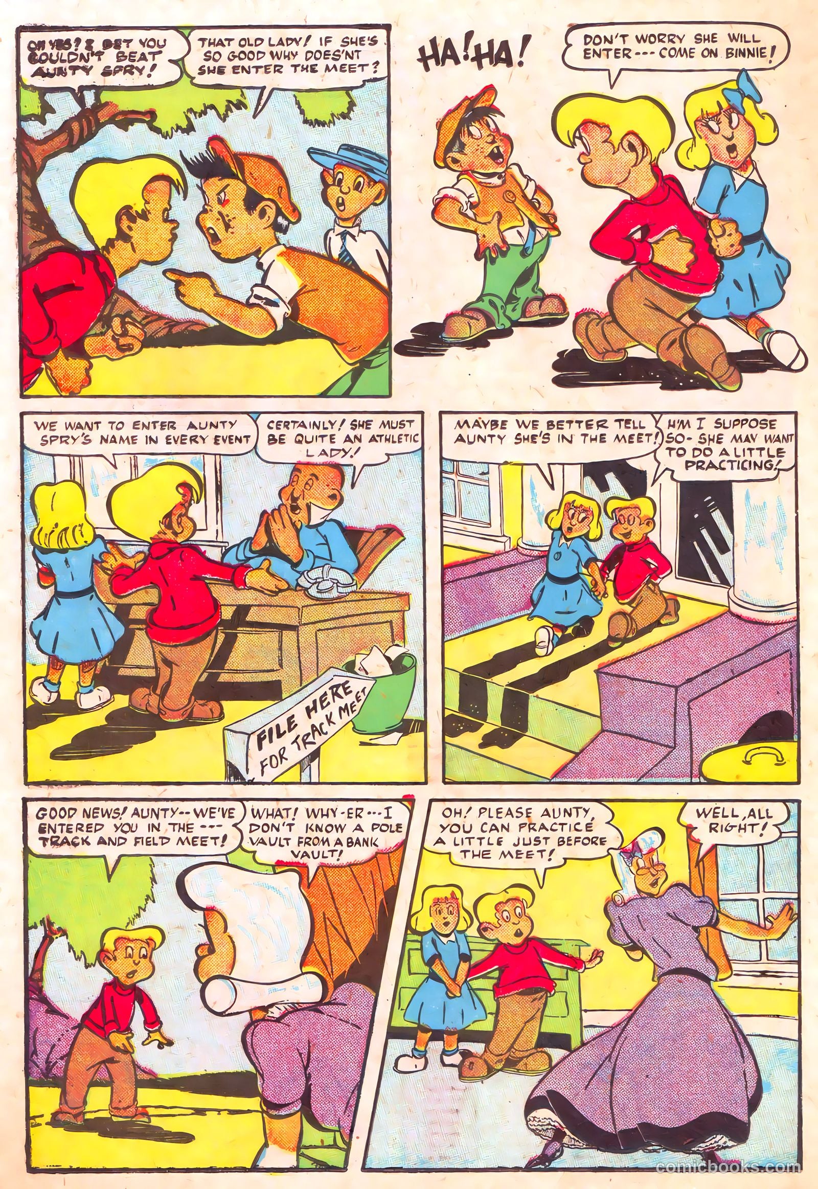 Jingle Jangle Comics #21 (1946) — page 30 of 53