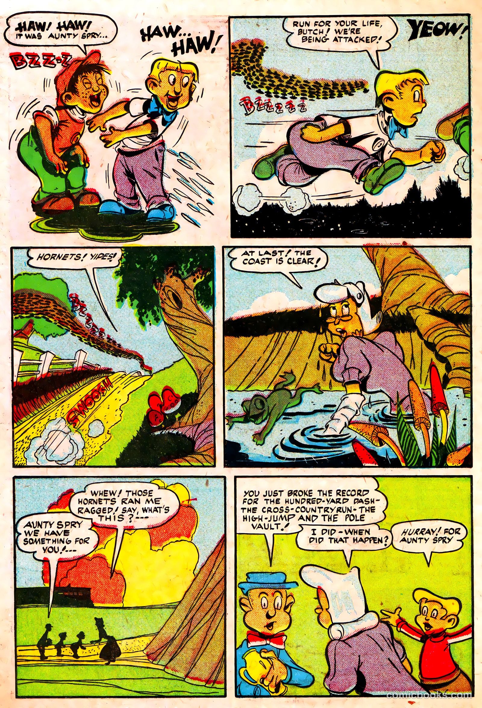 Jingle Jangle Comics #21 (1946) — page 34 of 53