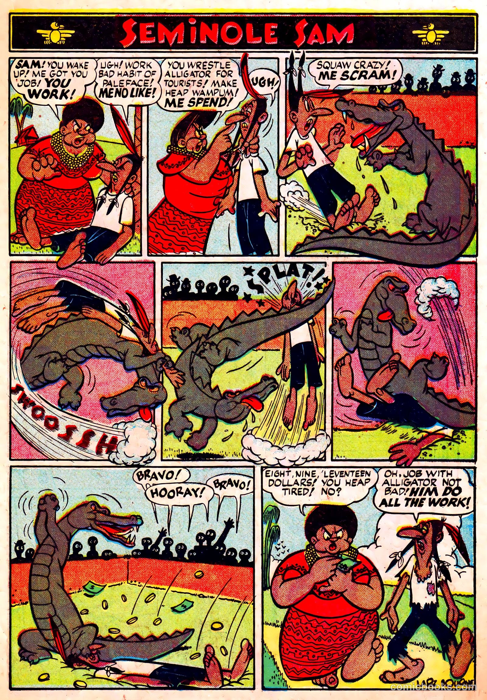 Jingle Jangle Comics #21 (1946) — page 35 of 53