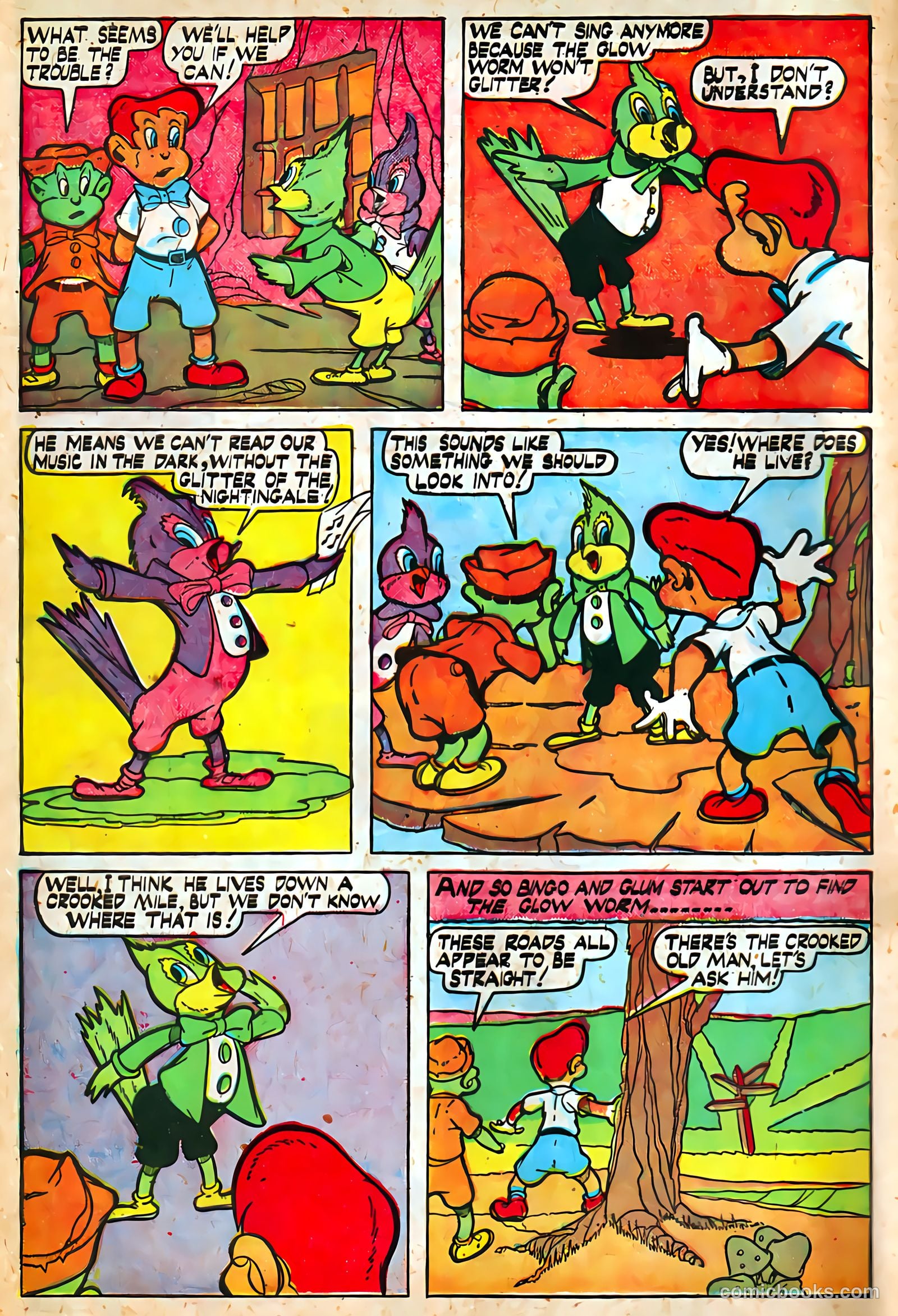 Jingle Jangle Comics #22 (1946) — page 6 of 53