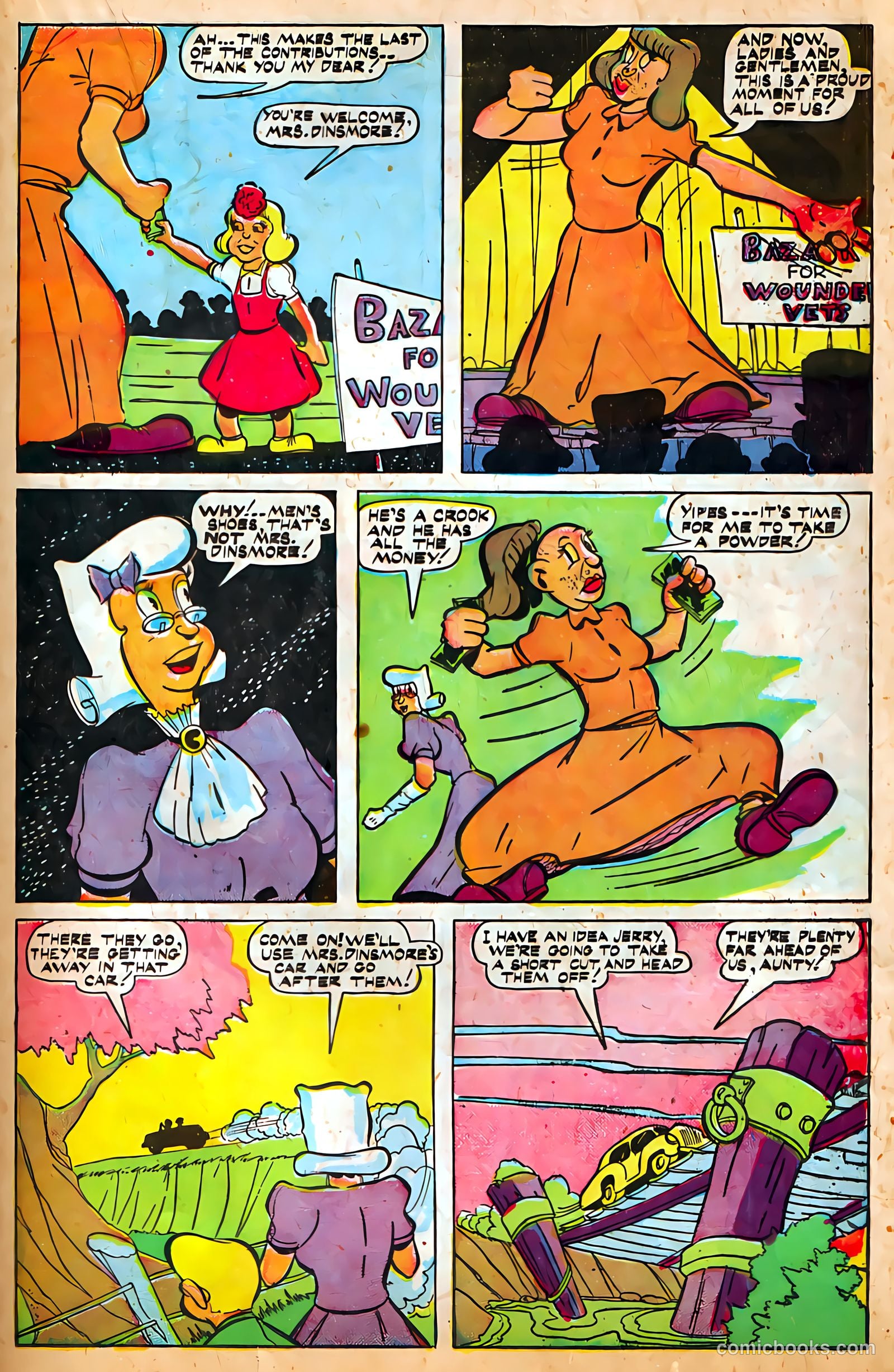 Jingle Jangle Comics #22 (1946) — page 33 of 53