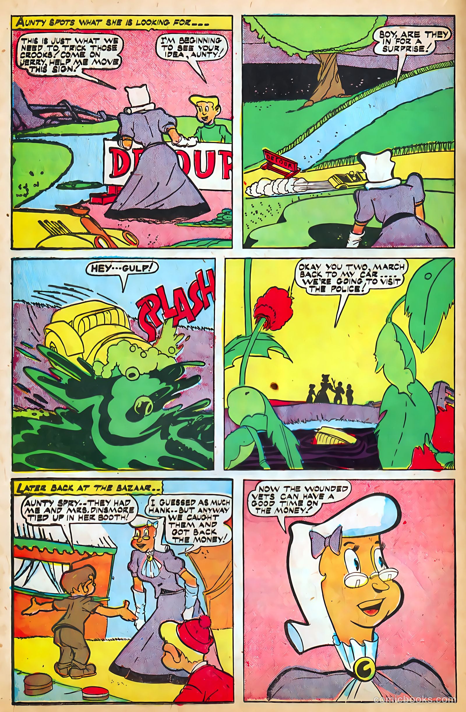 Jingle Jangle Comics #22 (1946) — page 34 of 53