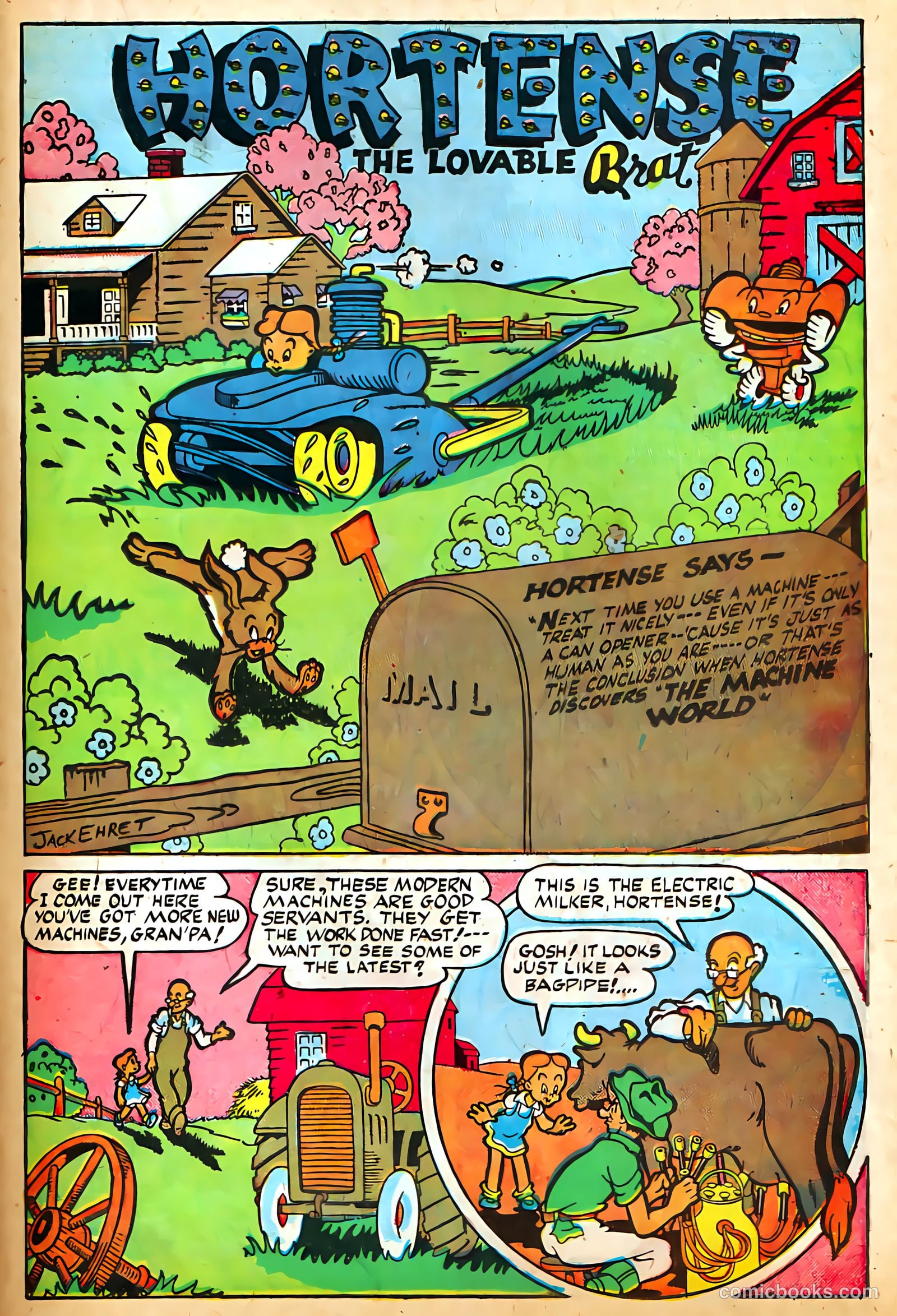 Jingle Jangle Comics #22 (1946) — page 35 of 53