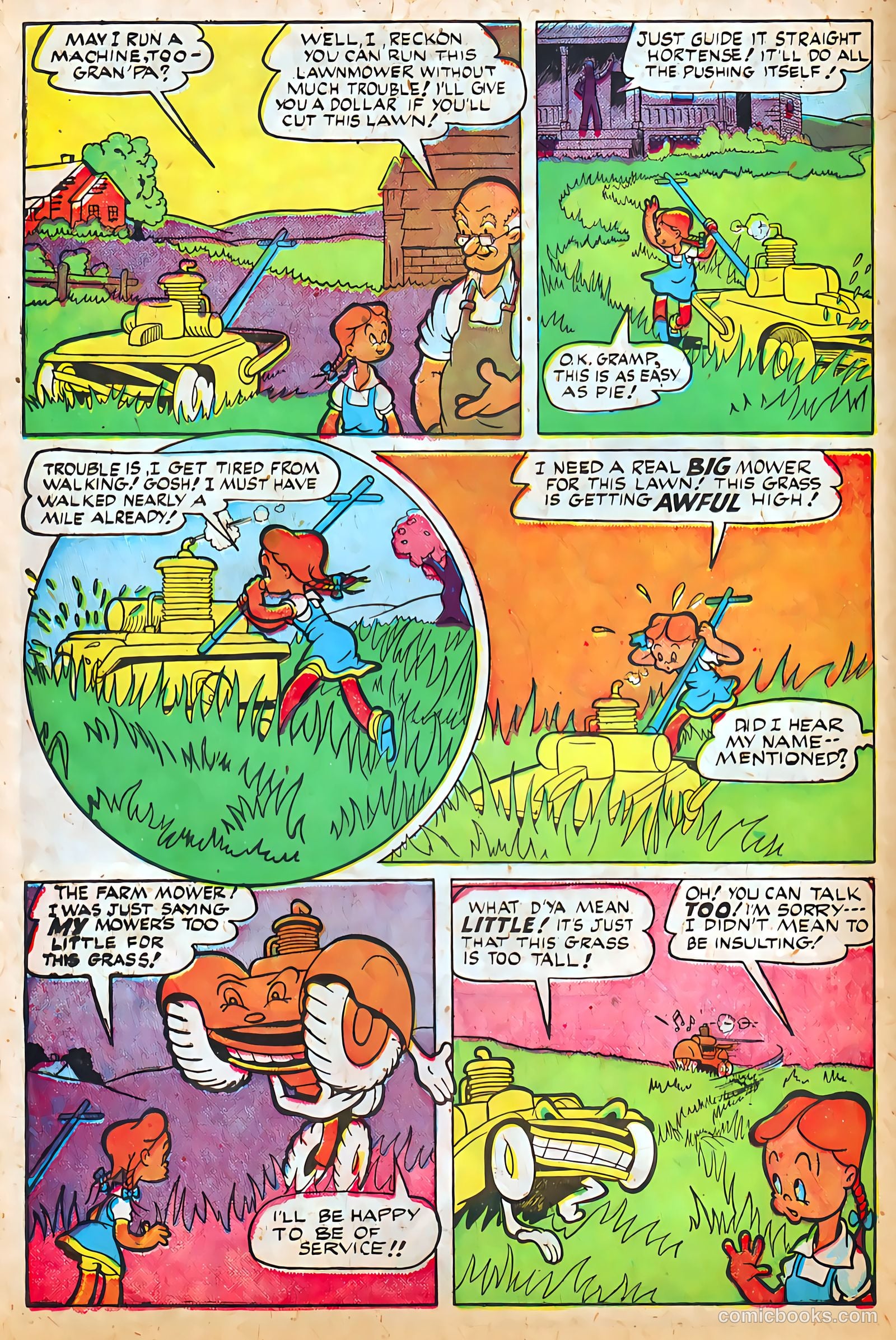 Jingle Jangle Comics #22 (1946) — page 36 of 53